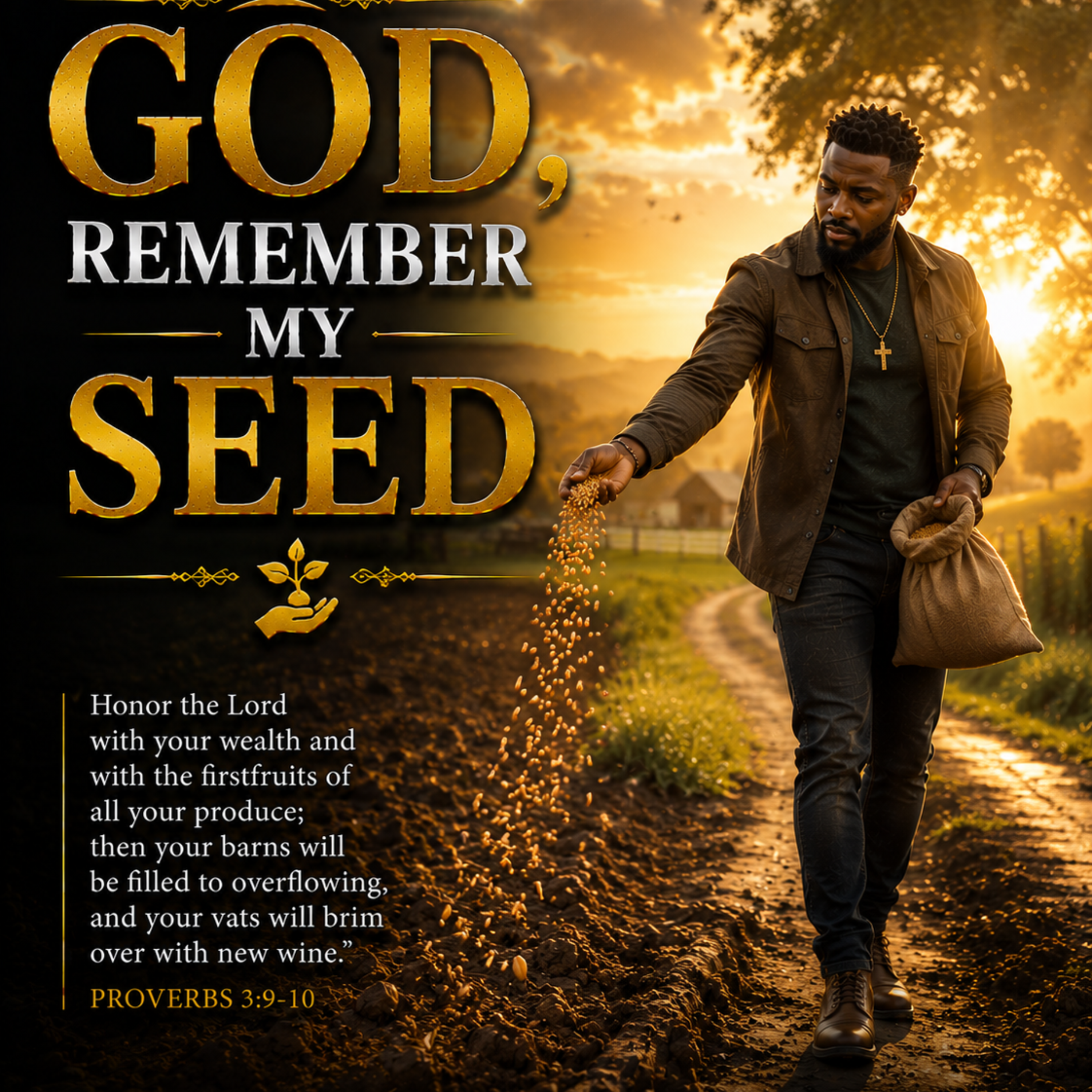 God, Remember My Seed by olabode oluwafemi cover art