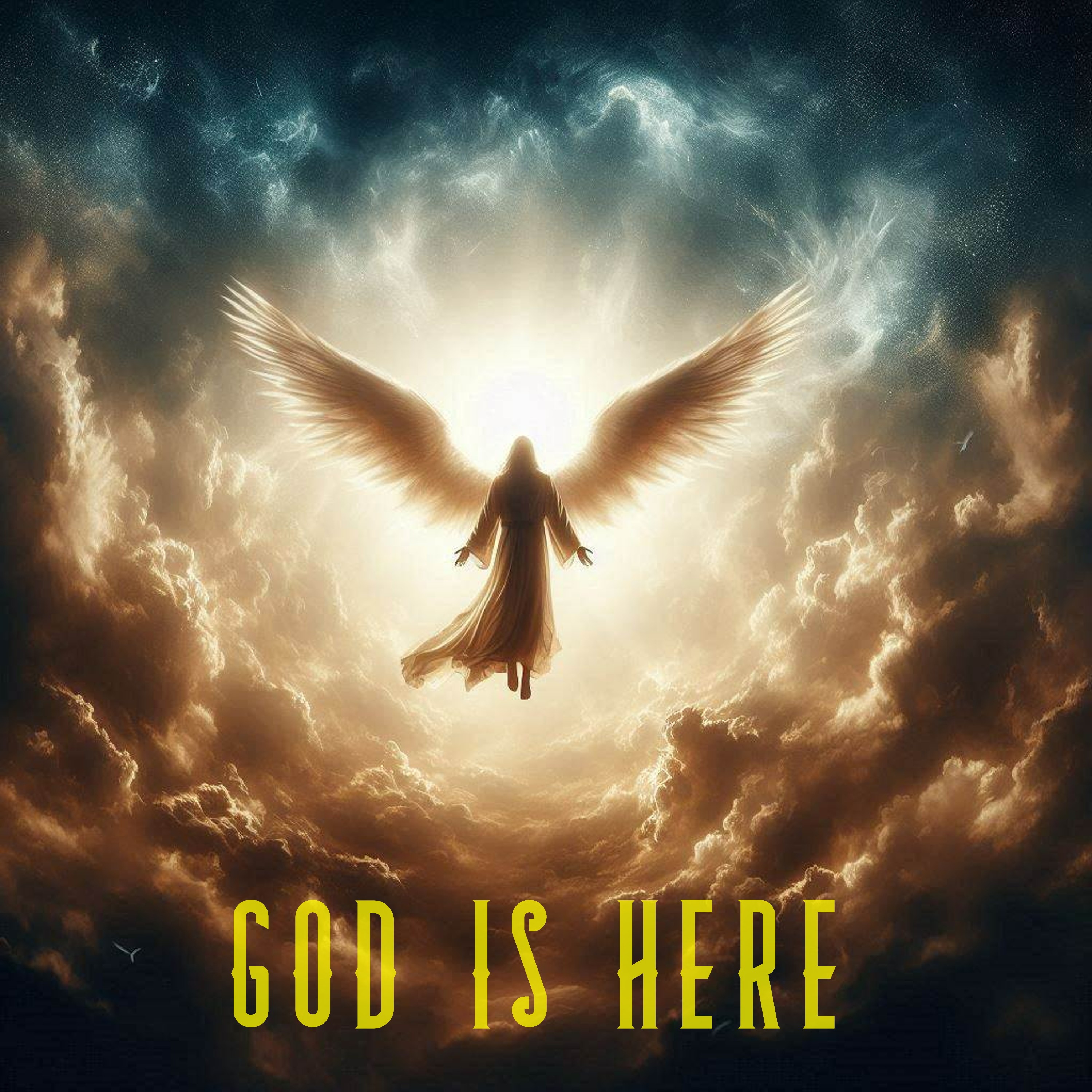 God is Here artwork