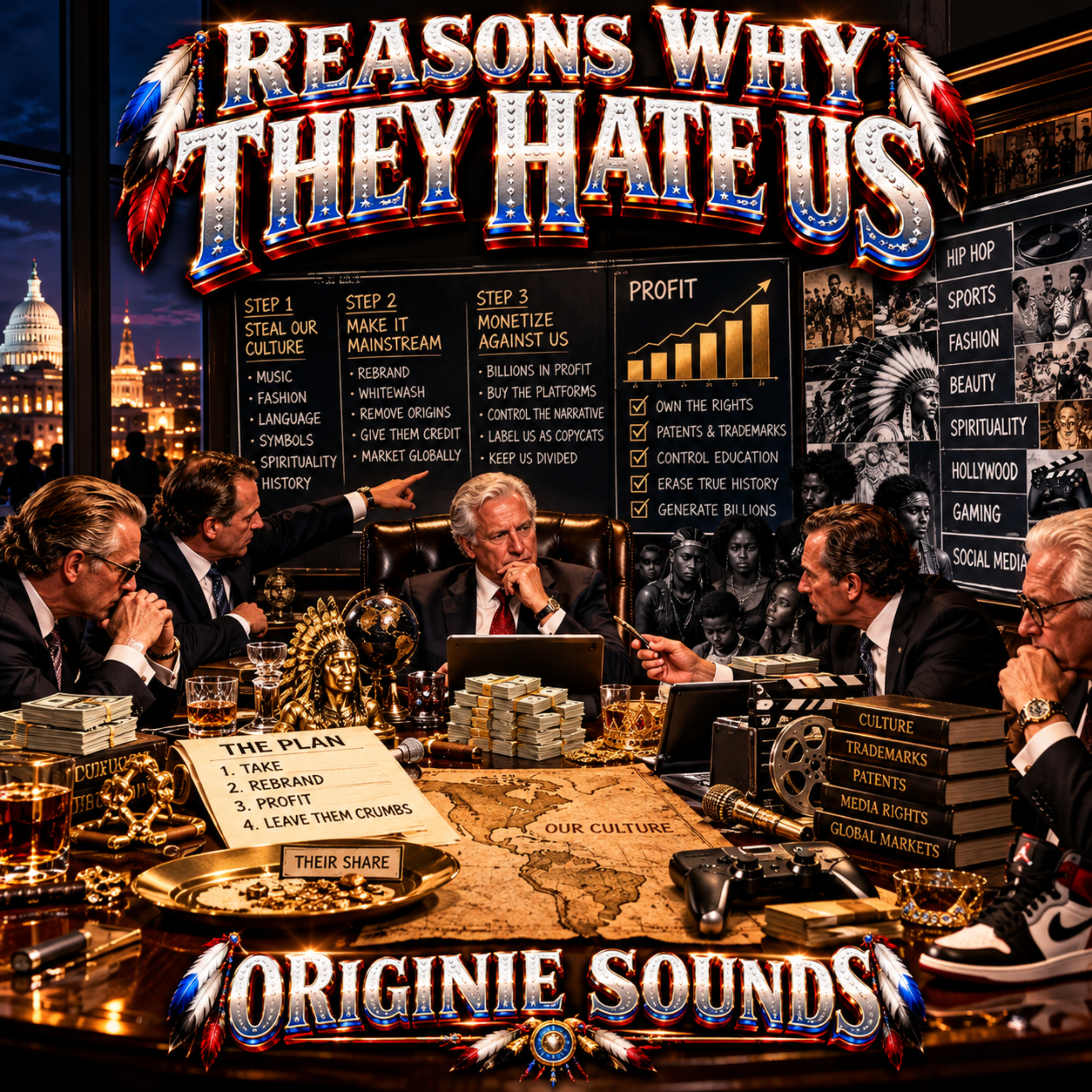 REASONS WHY THEY HATE US by Originie Sounds cover art