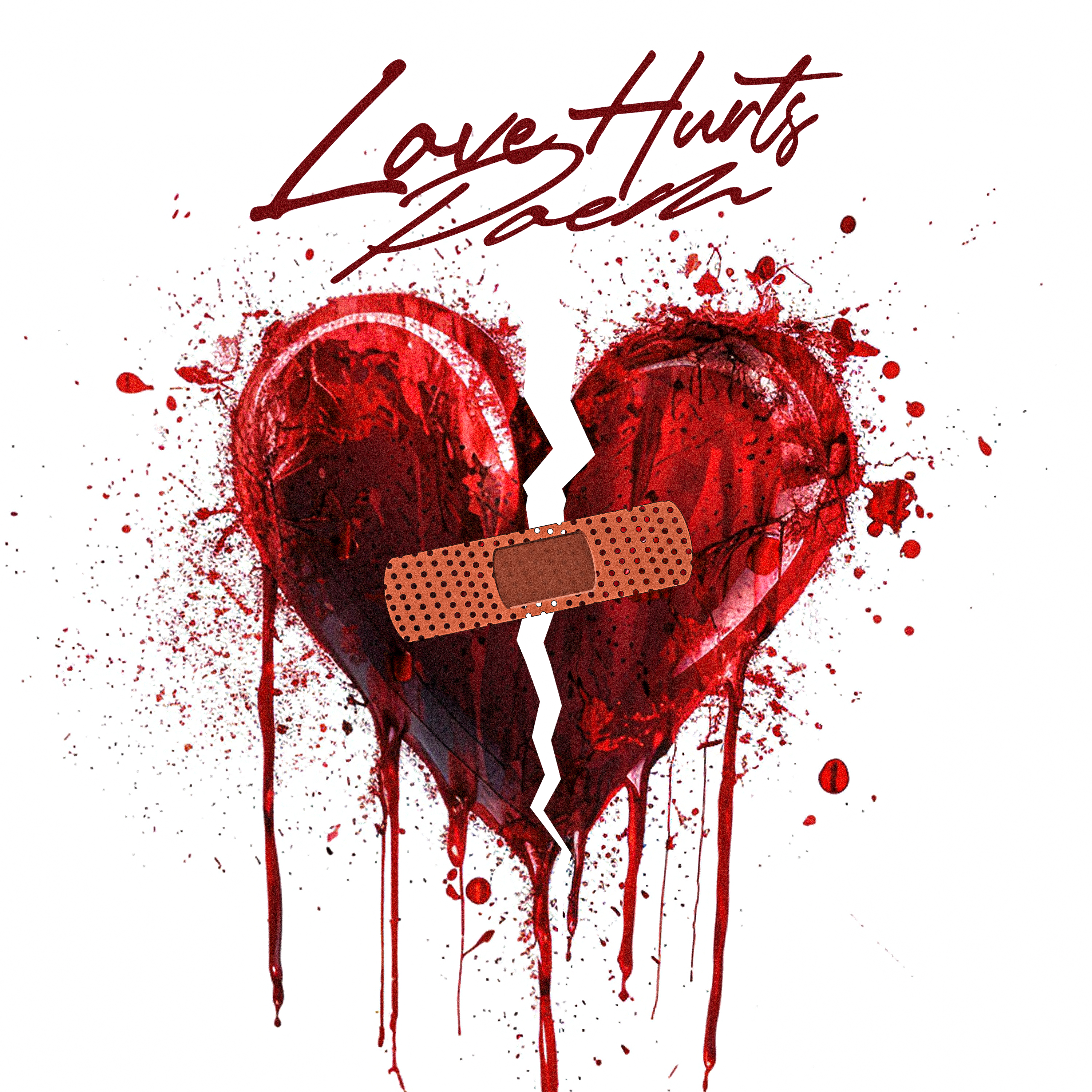 Love Hurts Poem artwork