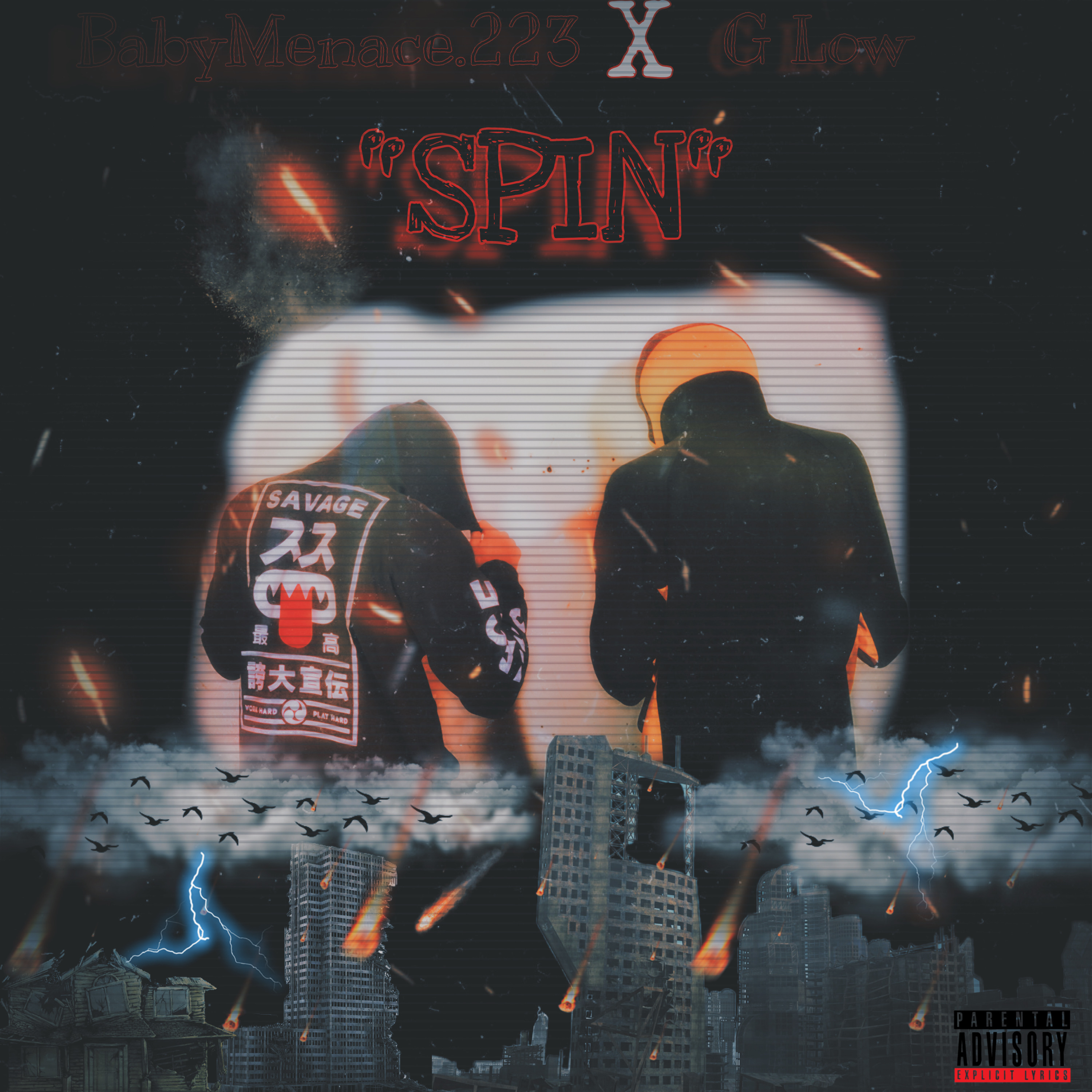SPIN by Baby Menace 223 cover art