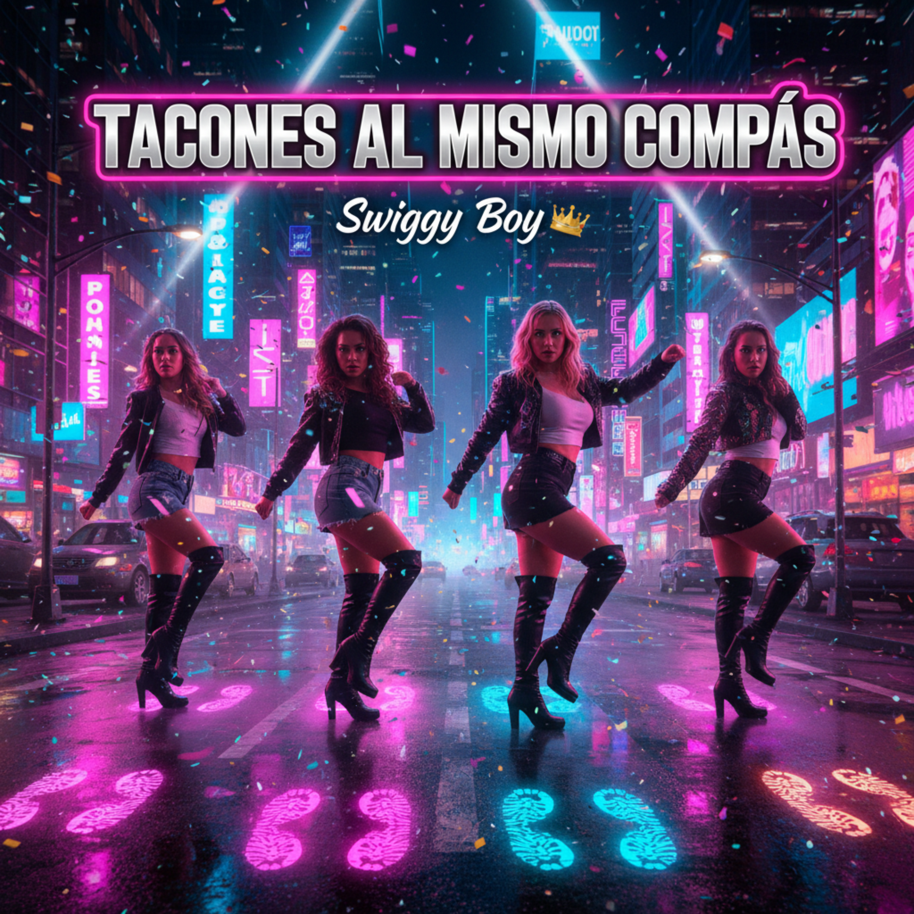 tacones al mismo compas artwork