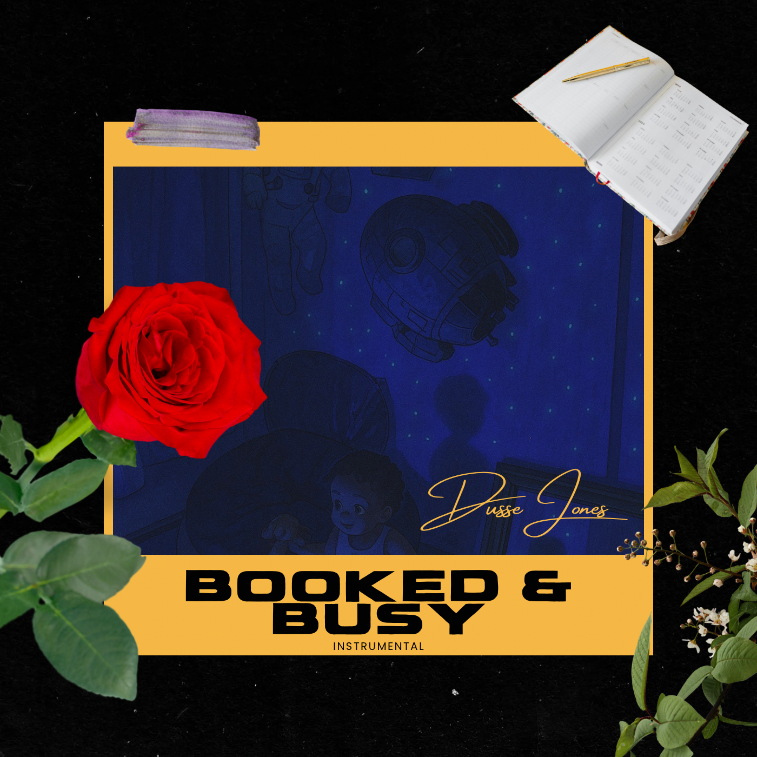 Booked & Busy artwork