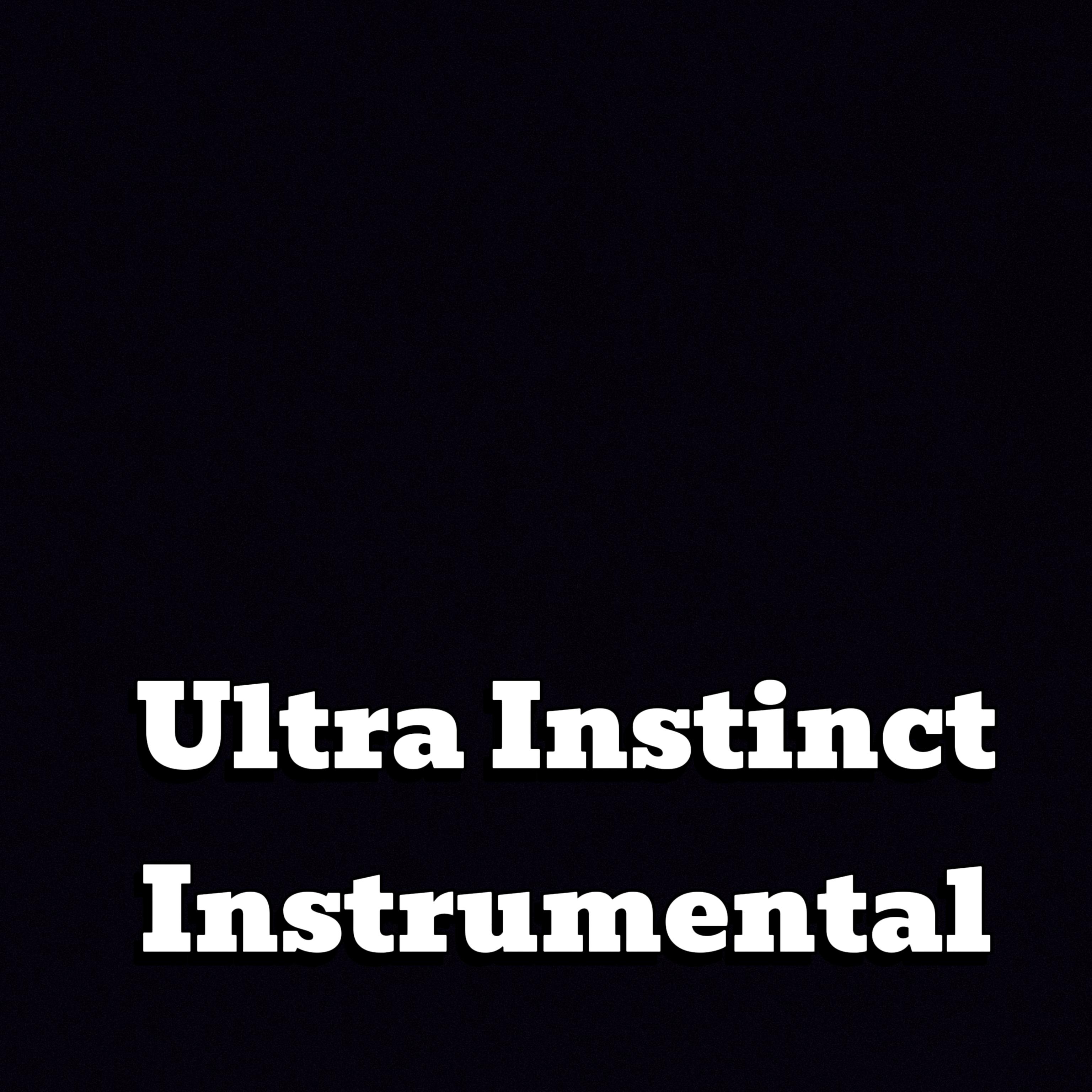 Ultra Instinct Trap Instrumental artwork