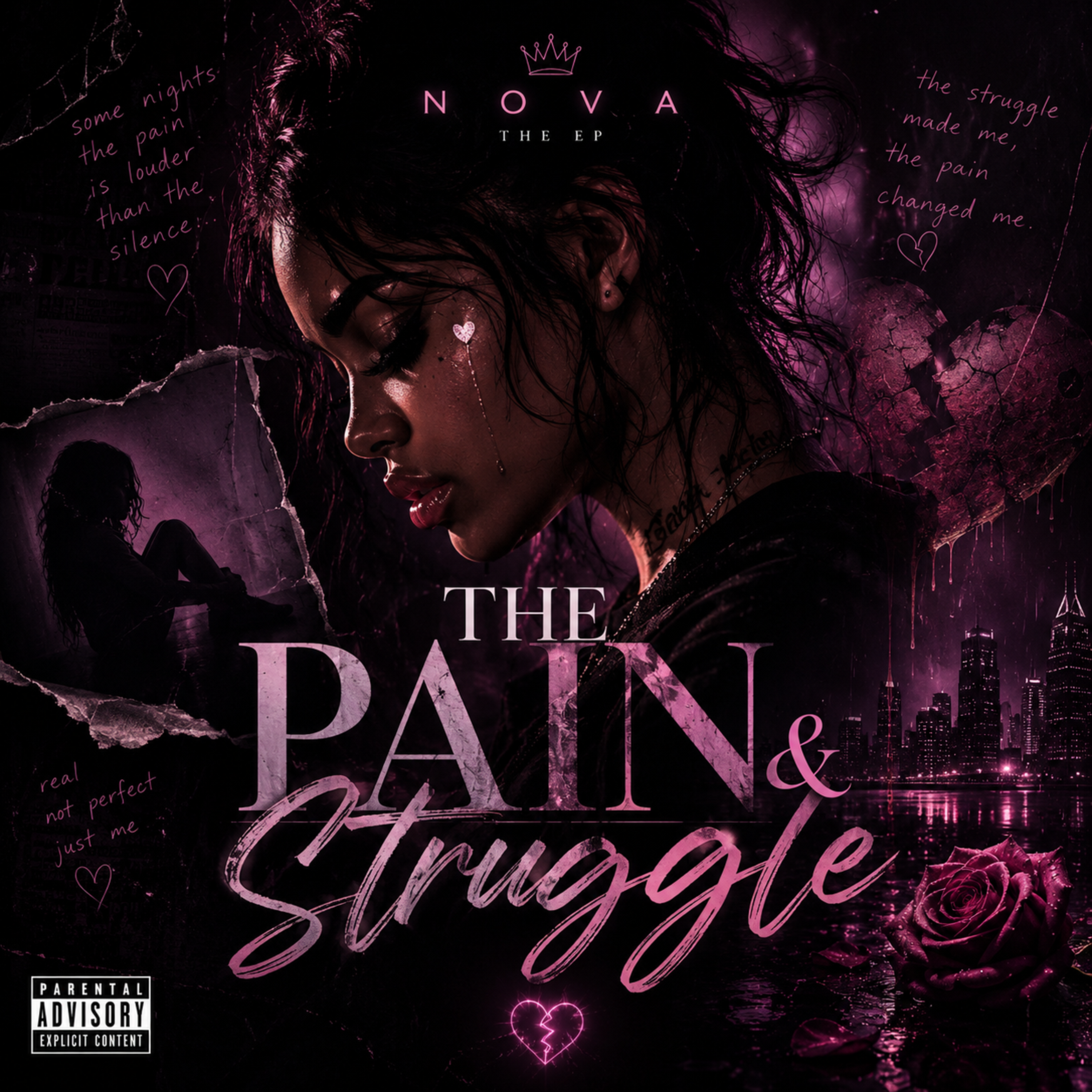 The Pain & Struggle EP by Novatheai cover art