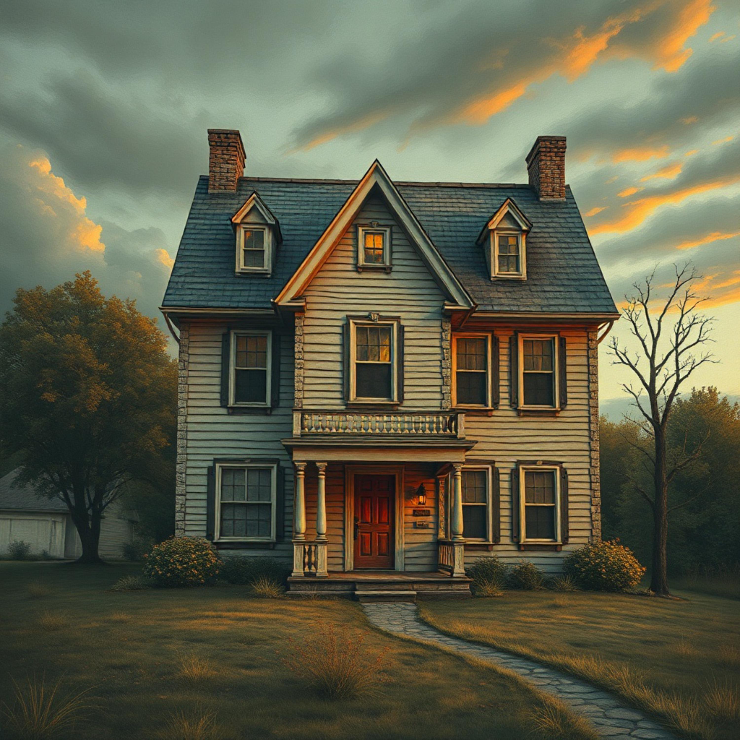 House built on lies artwork