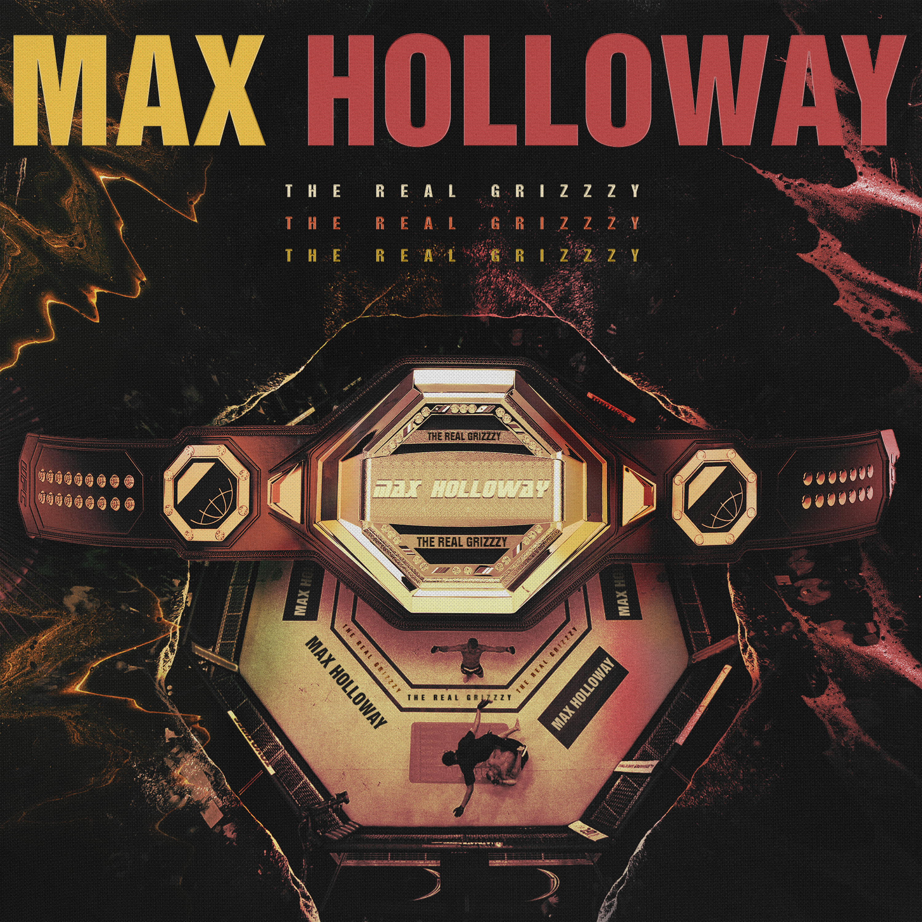 Max Holloway artwork