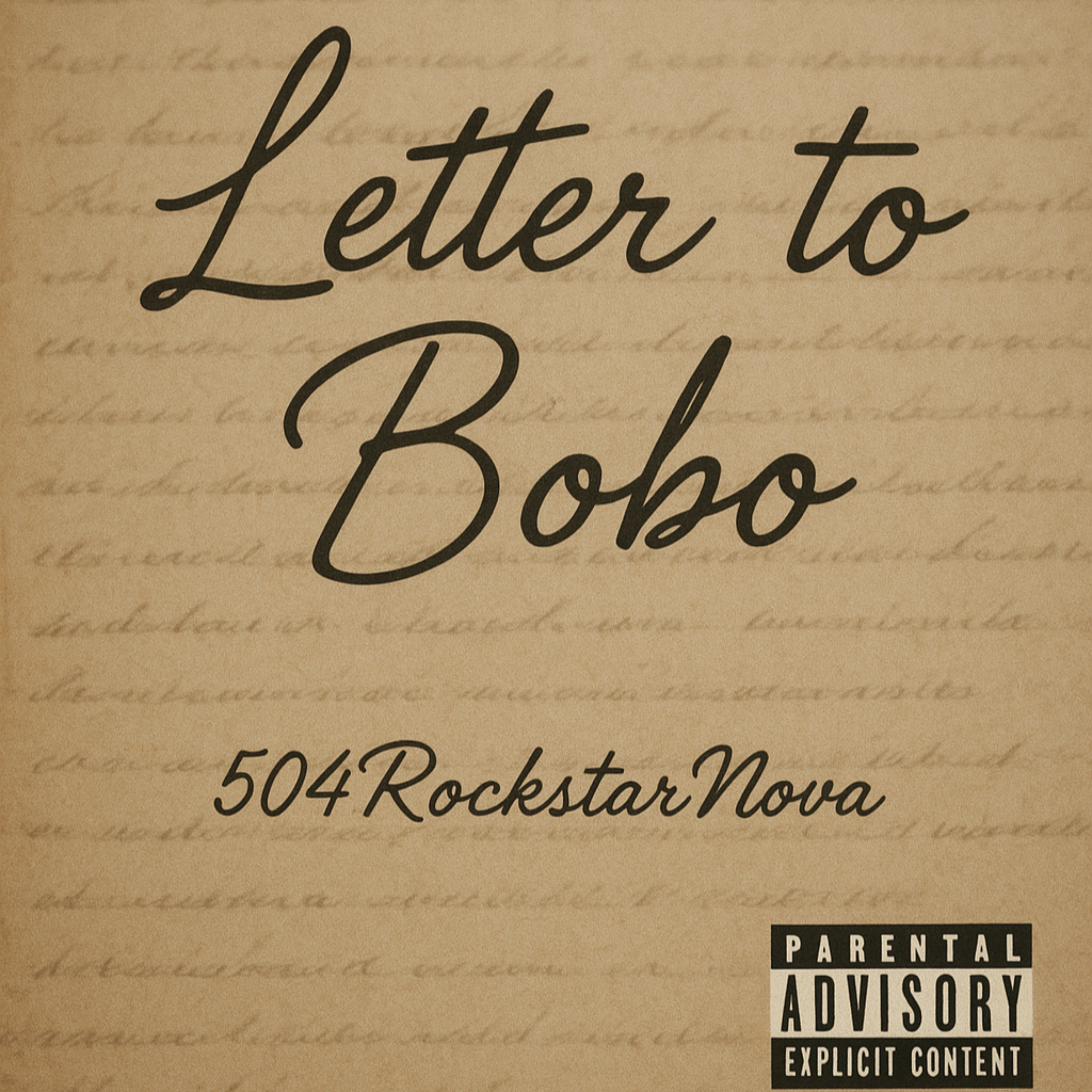 Letter to Bobo artwork