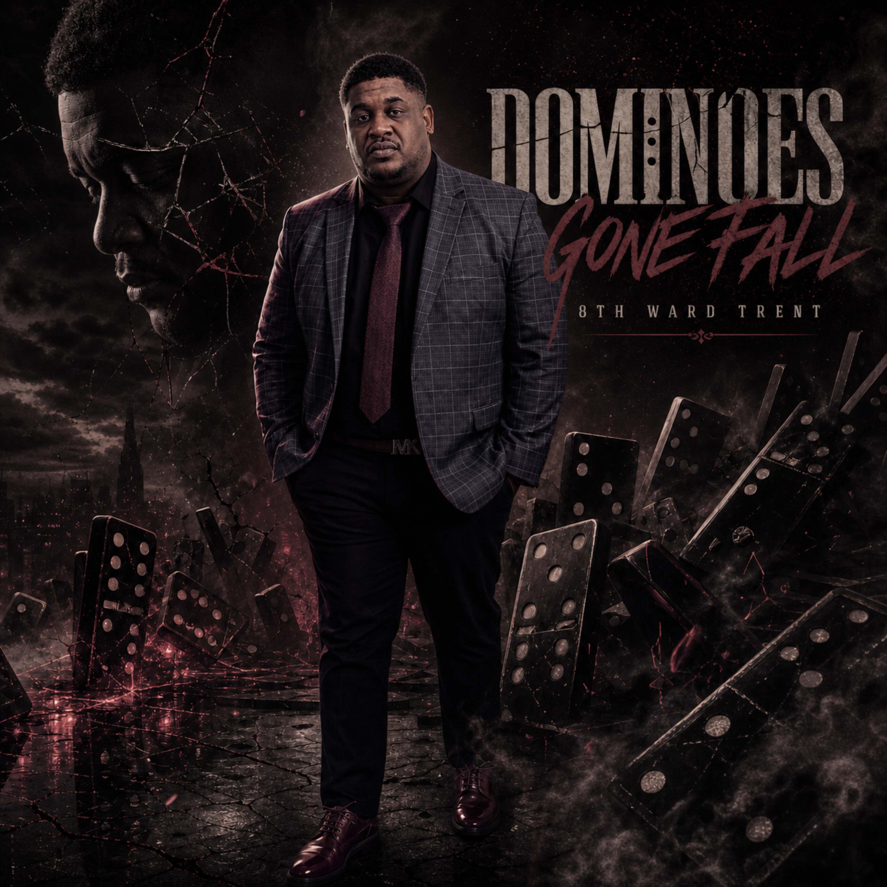 Dominoes Gone Fall by 8th Ward Trent cover art