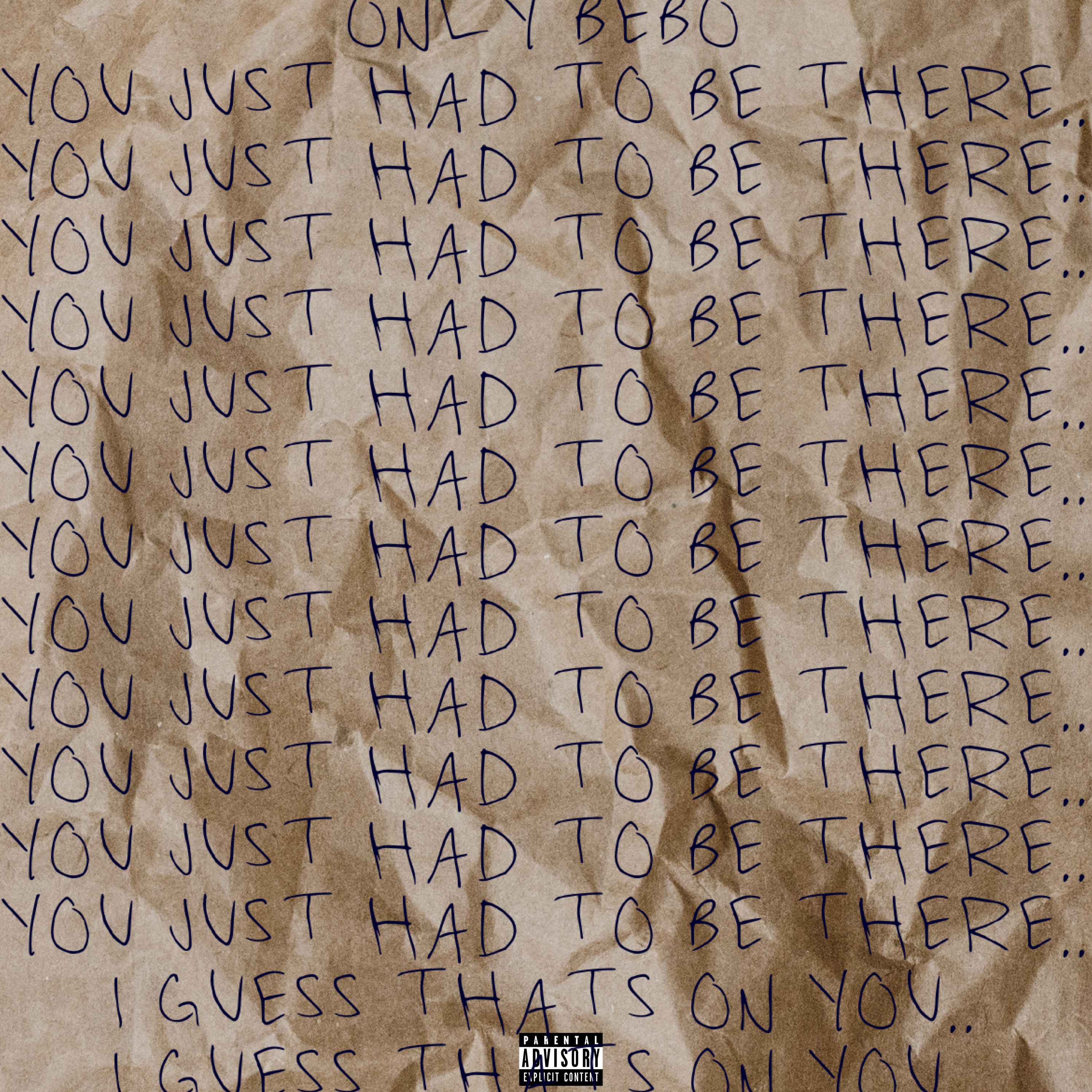You Just Had To Be There artwork
