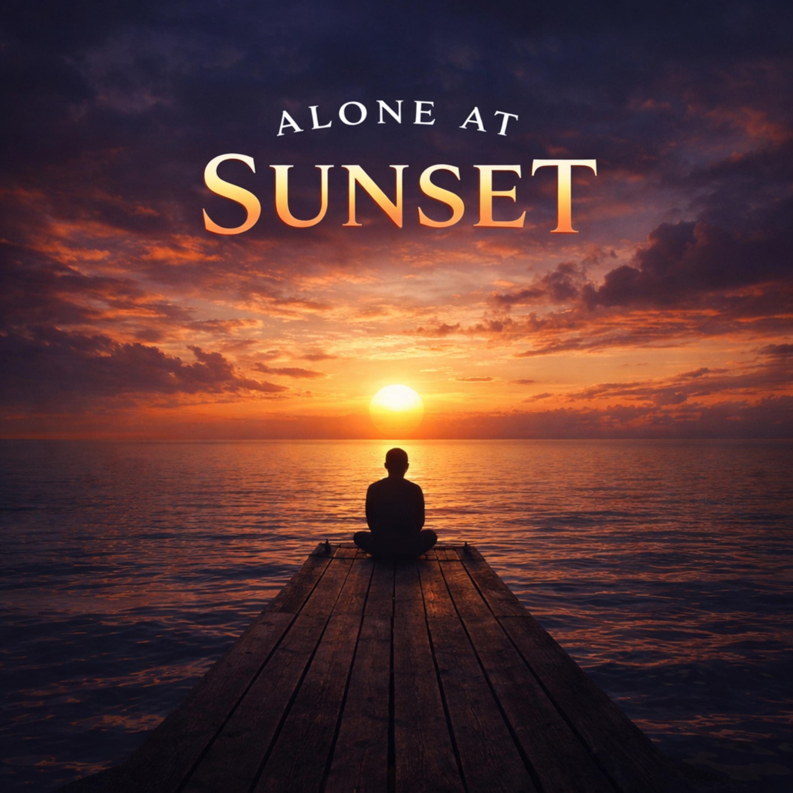 Alone At Sunset artwork