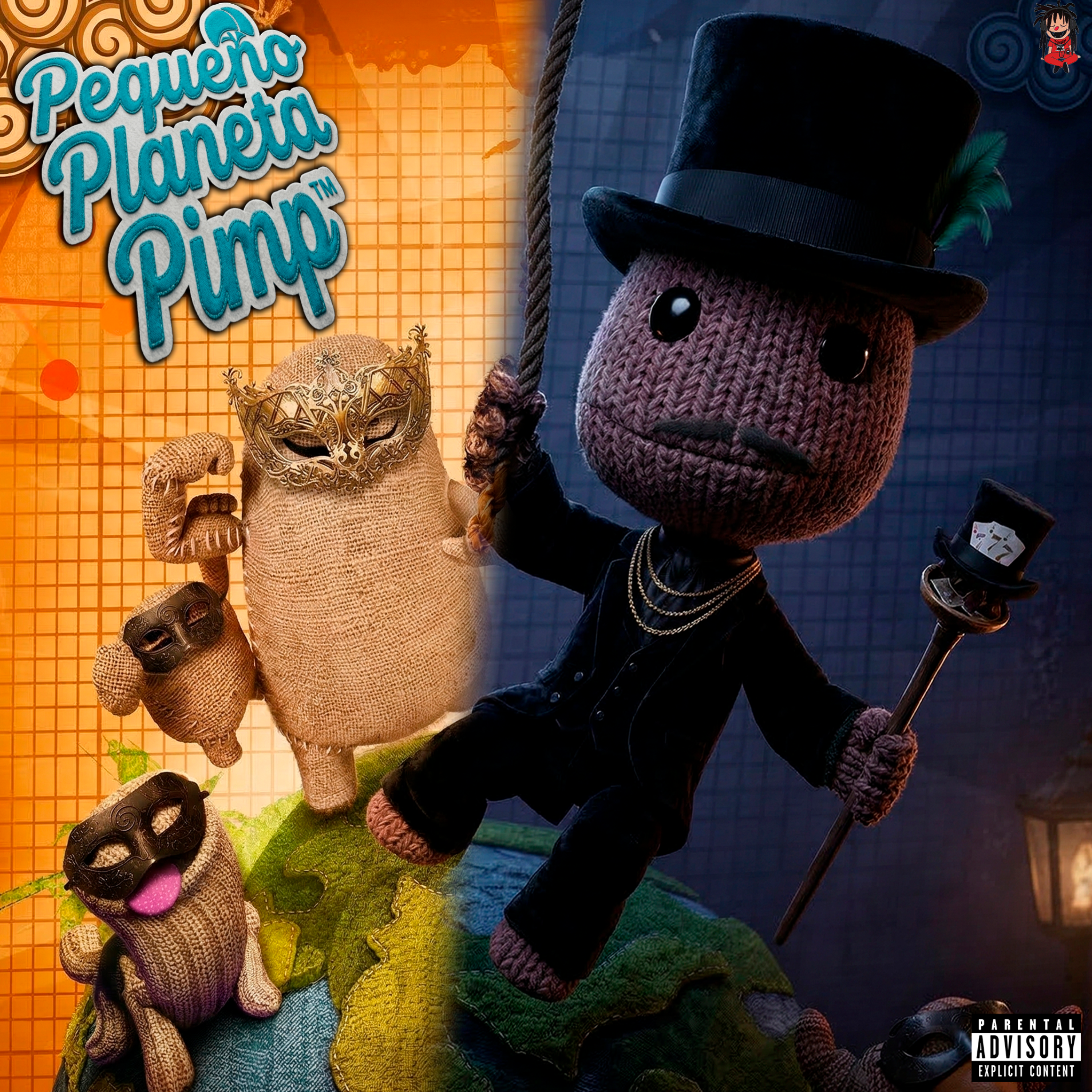 Pequeno Planeta Pimp artwork