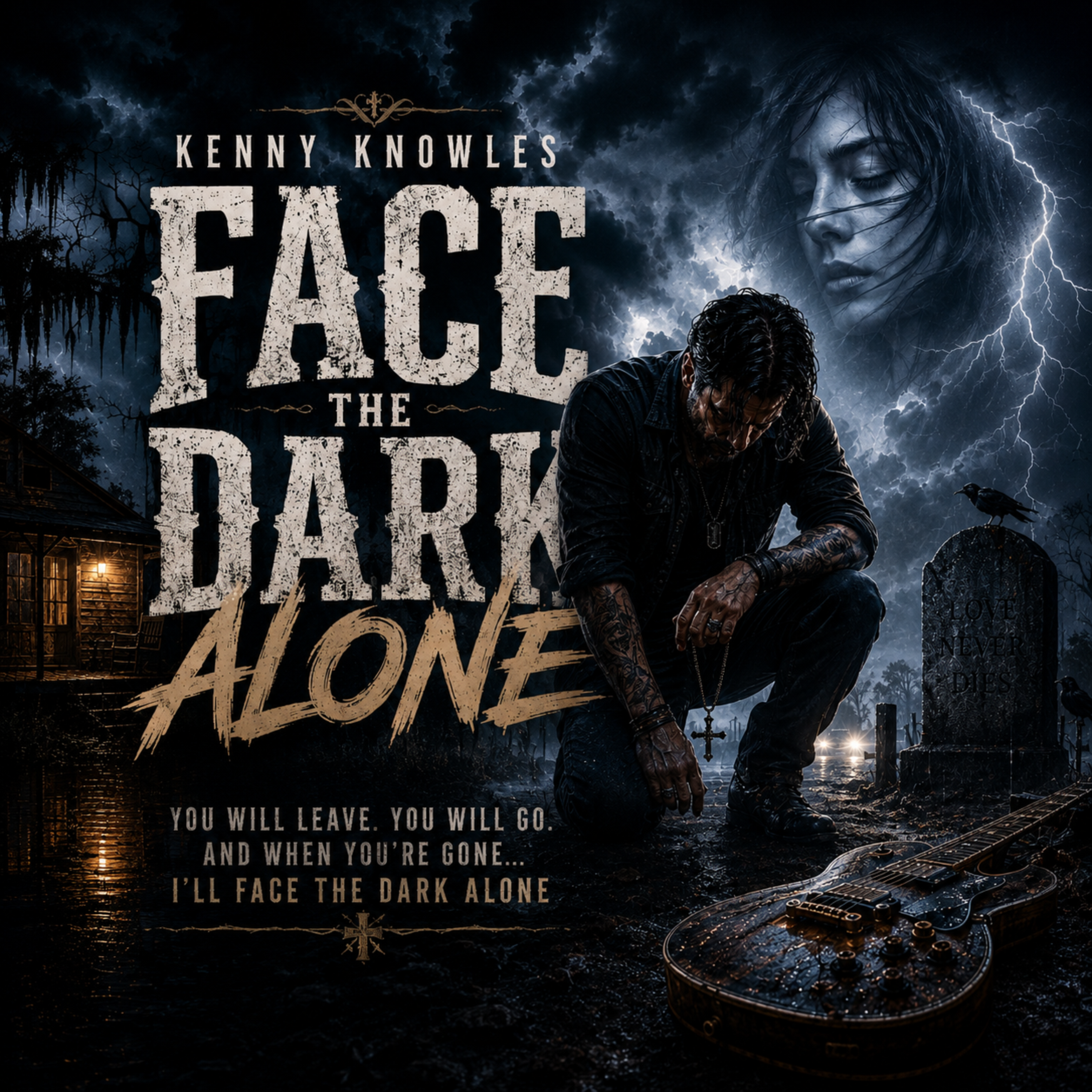 Face The Dark Alone artwork