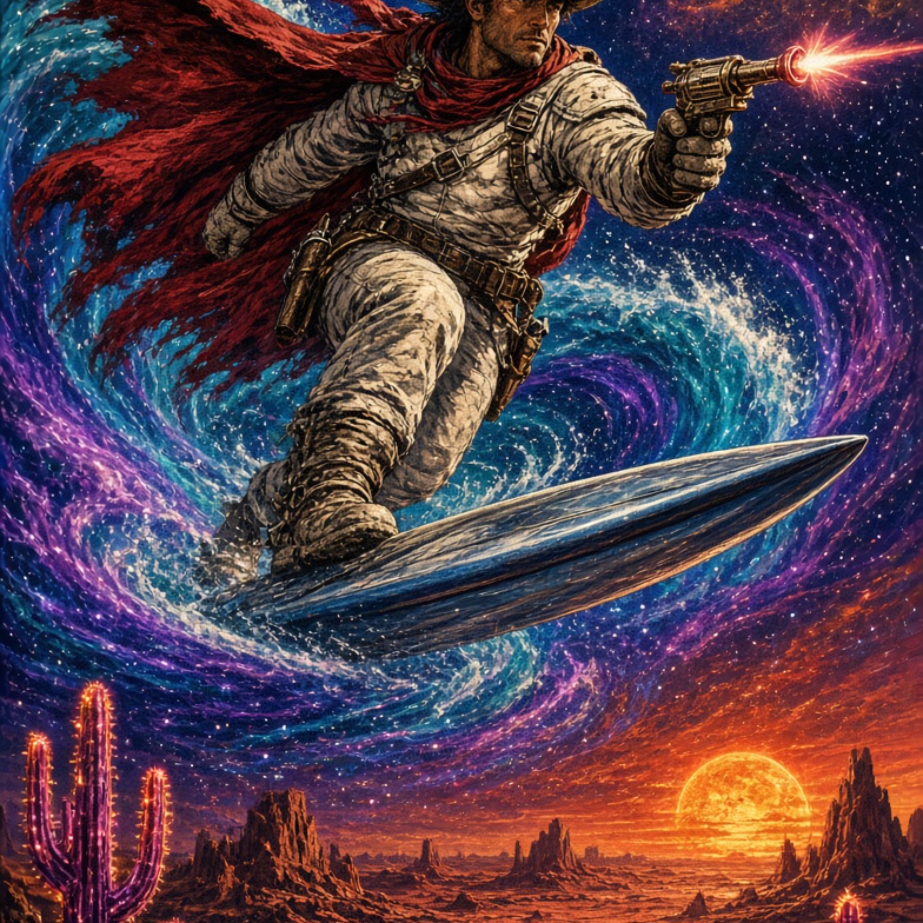 Space Western by CosmicBeyond cover art