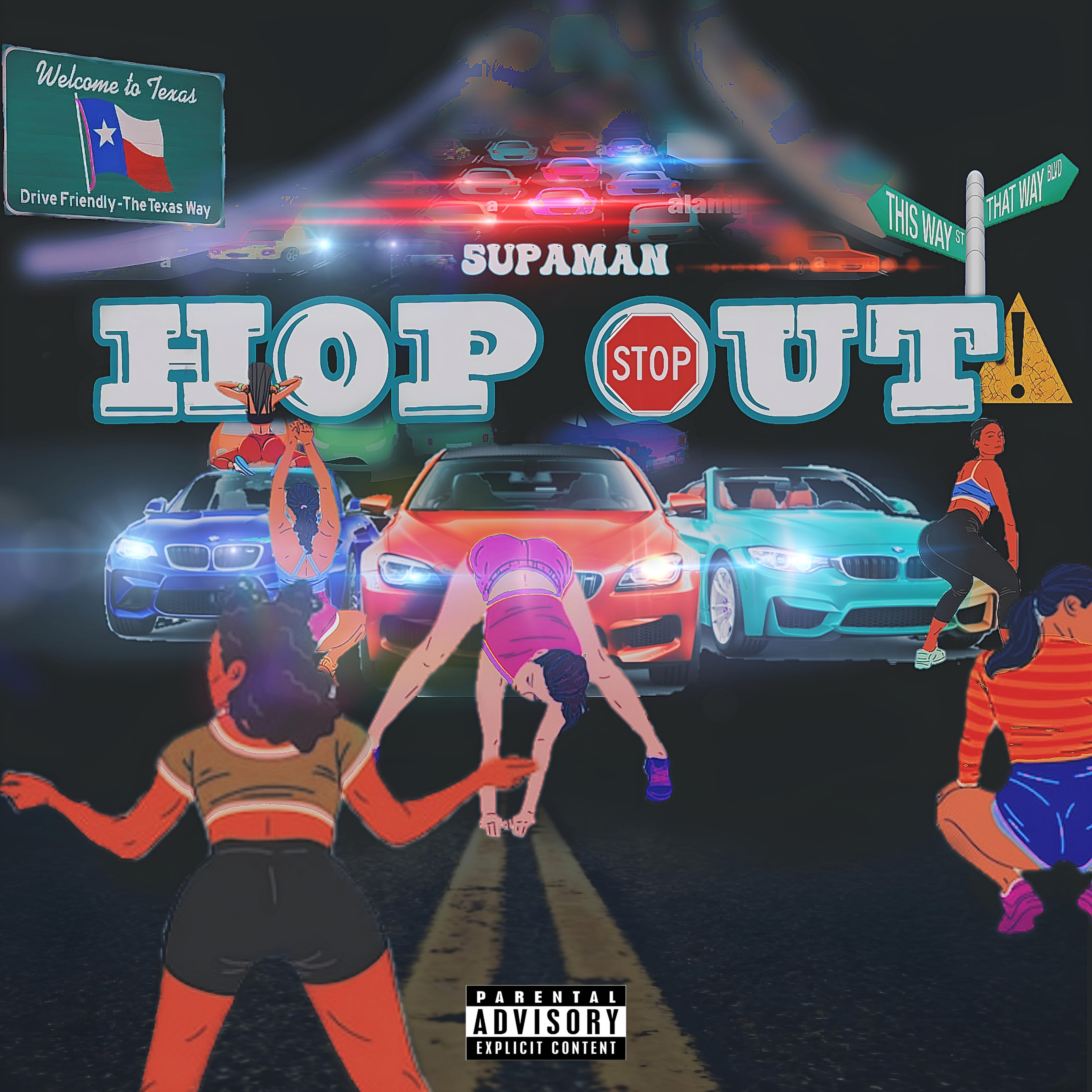 Hop Out by 5upaman cover art