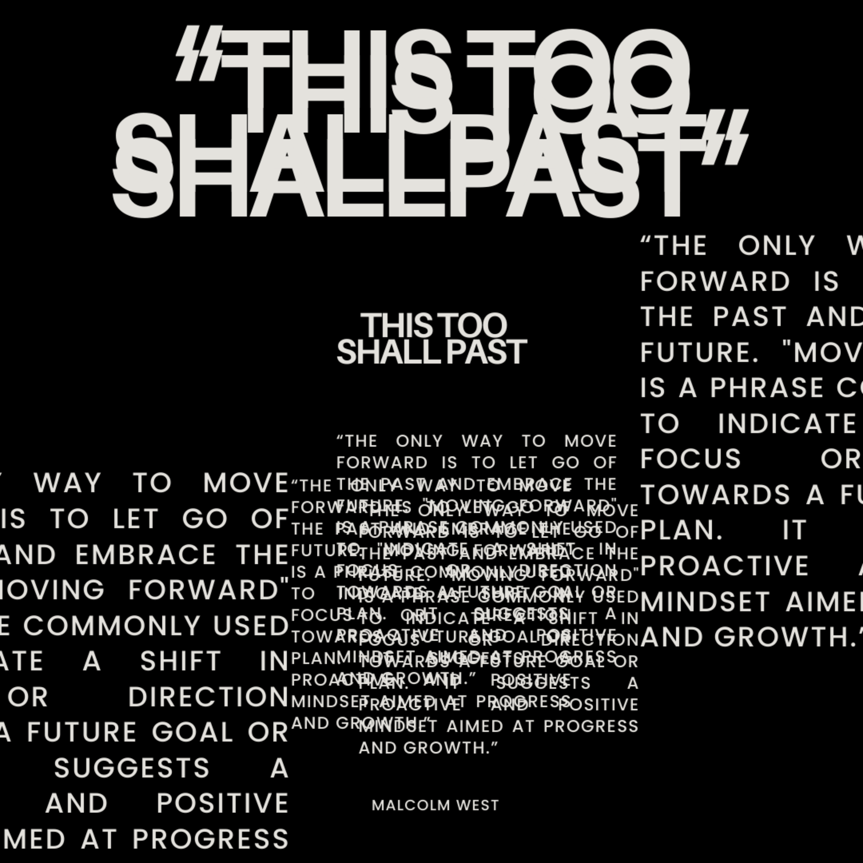 This Too Shall Past artwork
