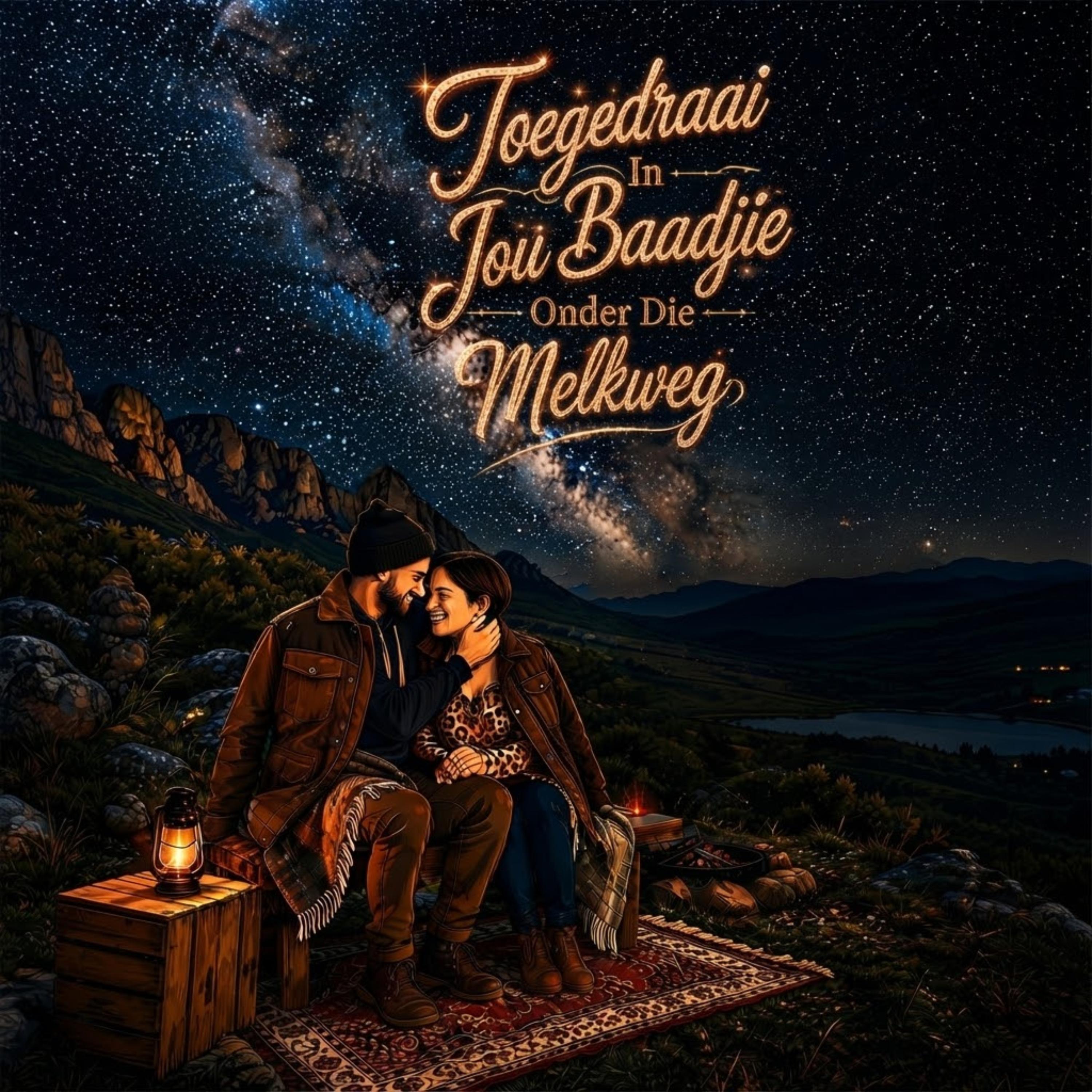 Toegedraai In Jou Baadjie Onder Die Melkweg by glow flower cover art