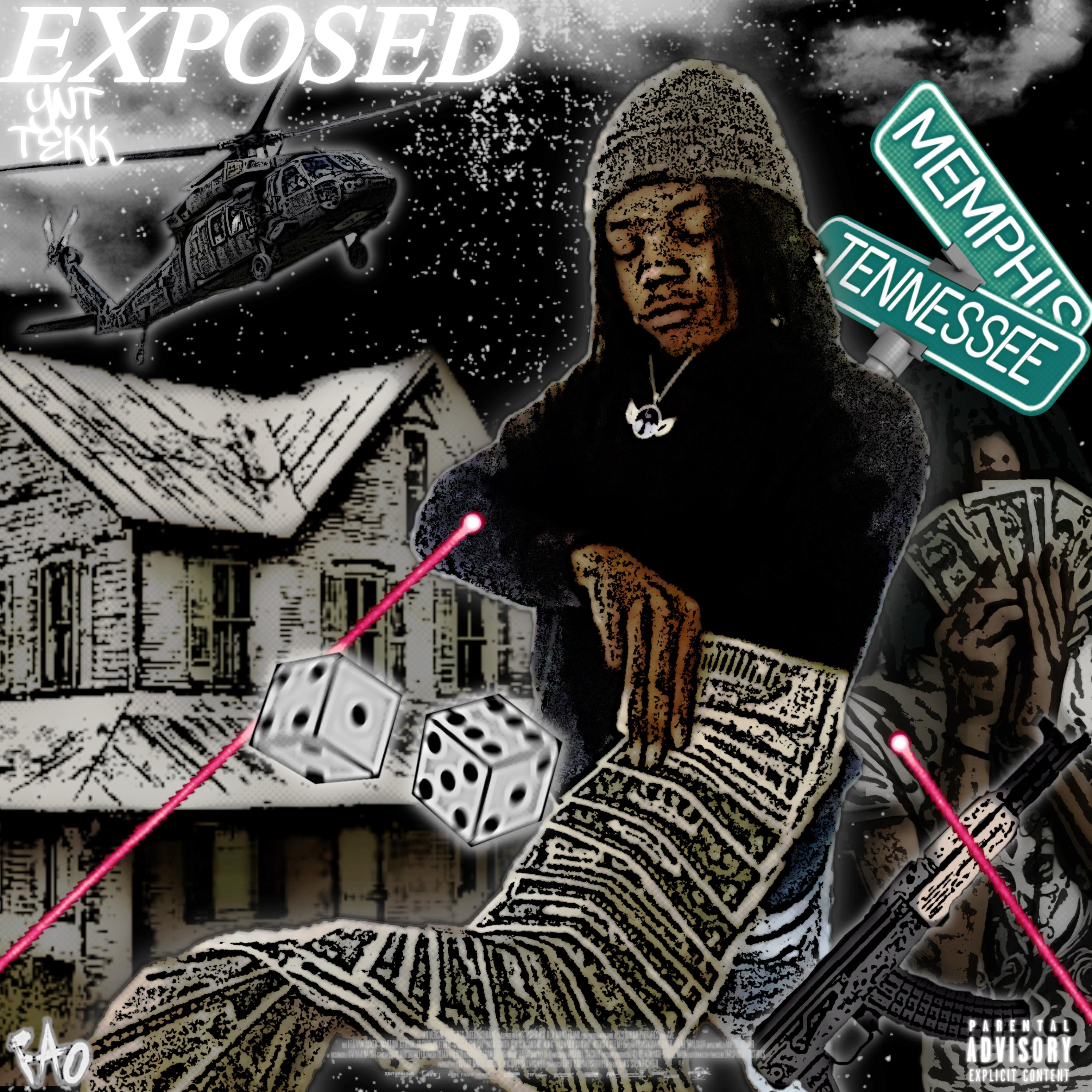 Exposed artwork