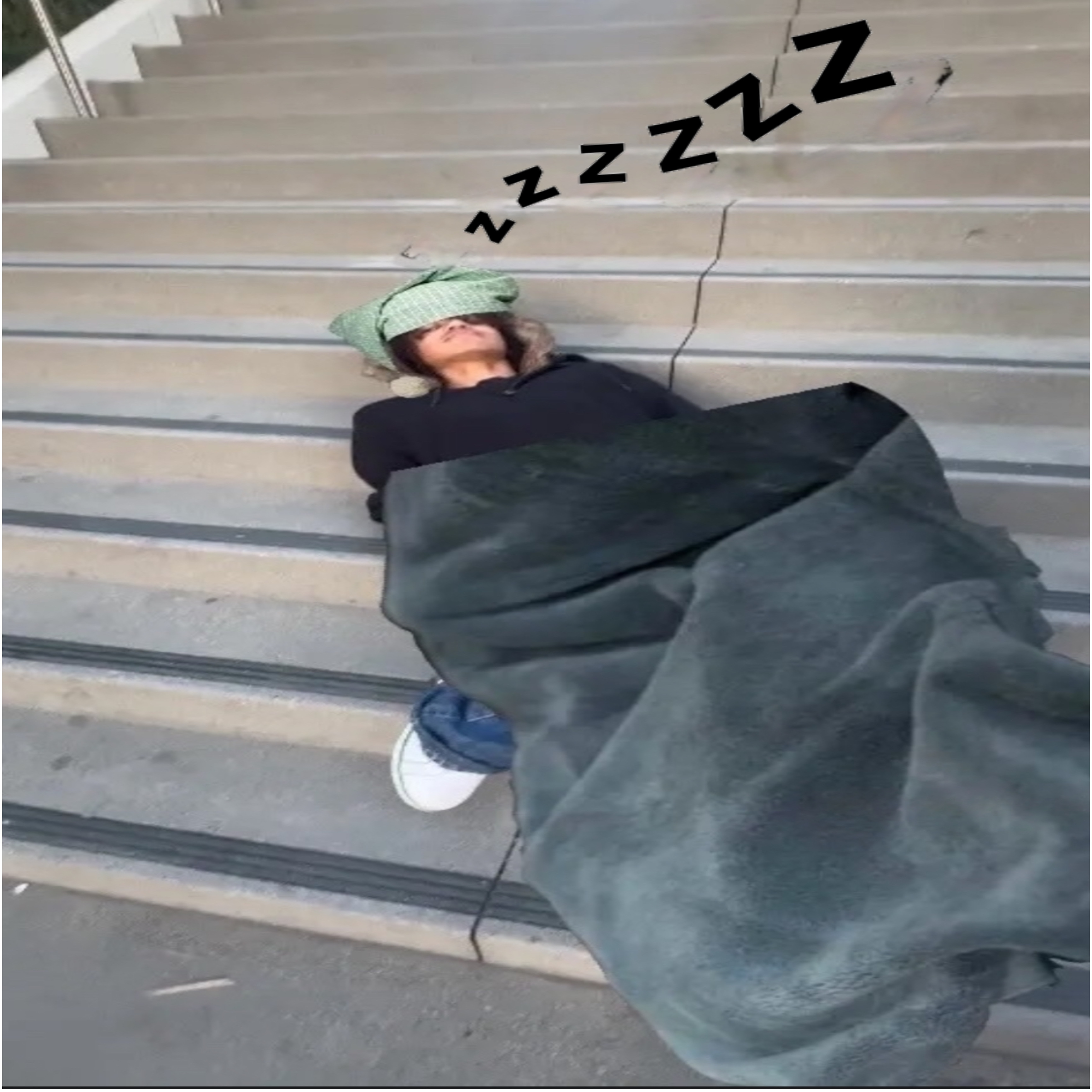 Sleepy artwork