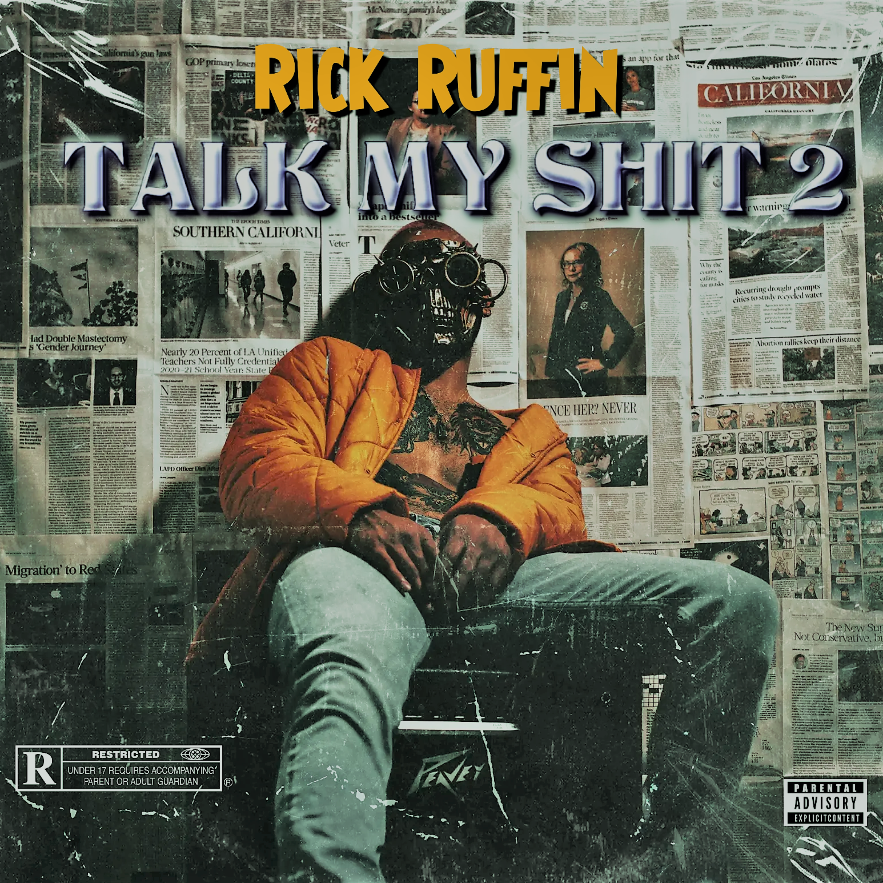 TALK MY SHIT 2 by Rick Ruffin cover art