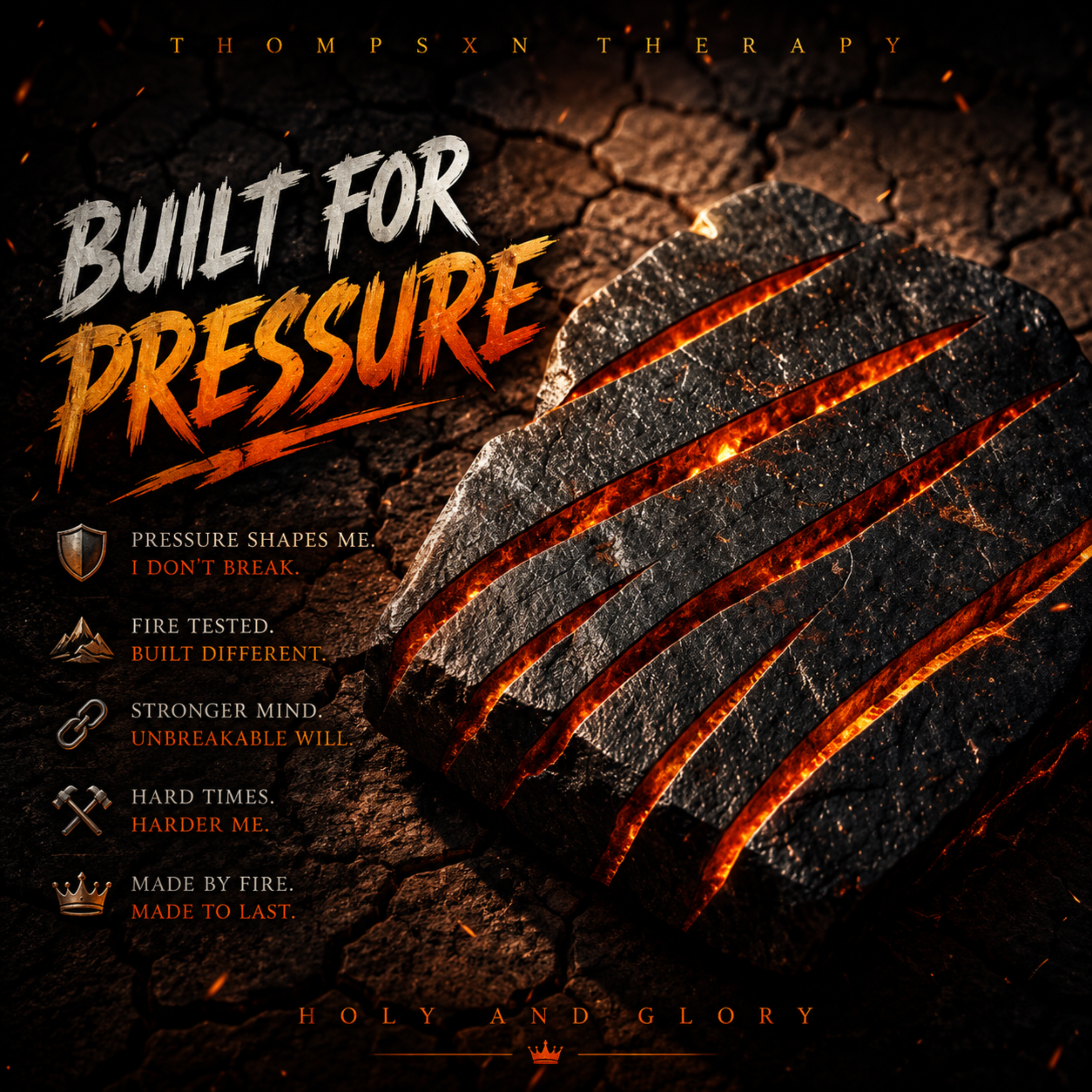 BUILT FOR PRESSURE by Thompsxn Therapy cover art