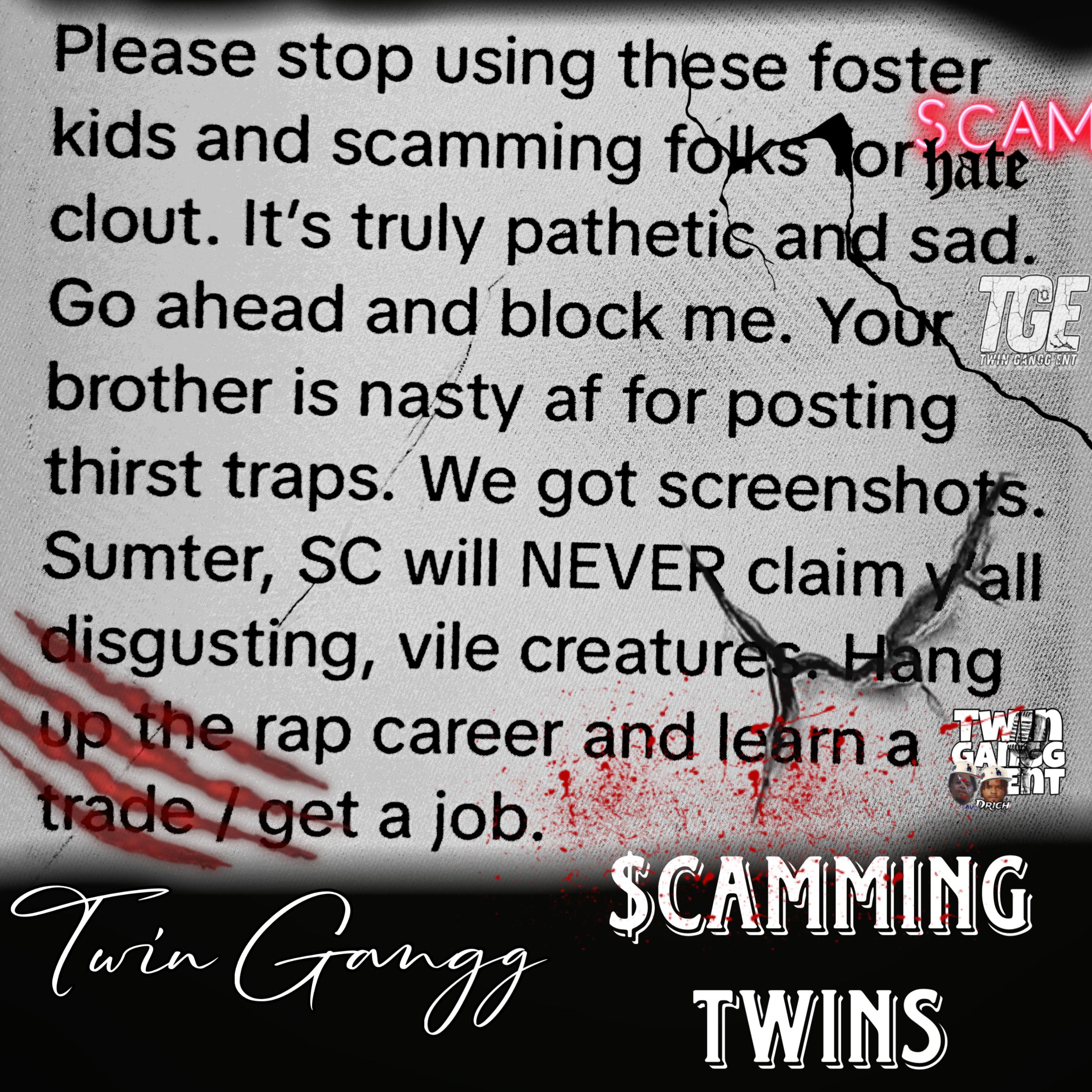 Scamming Twins artwork