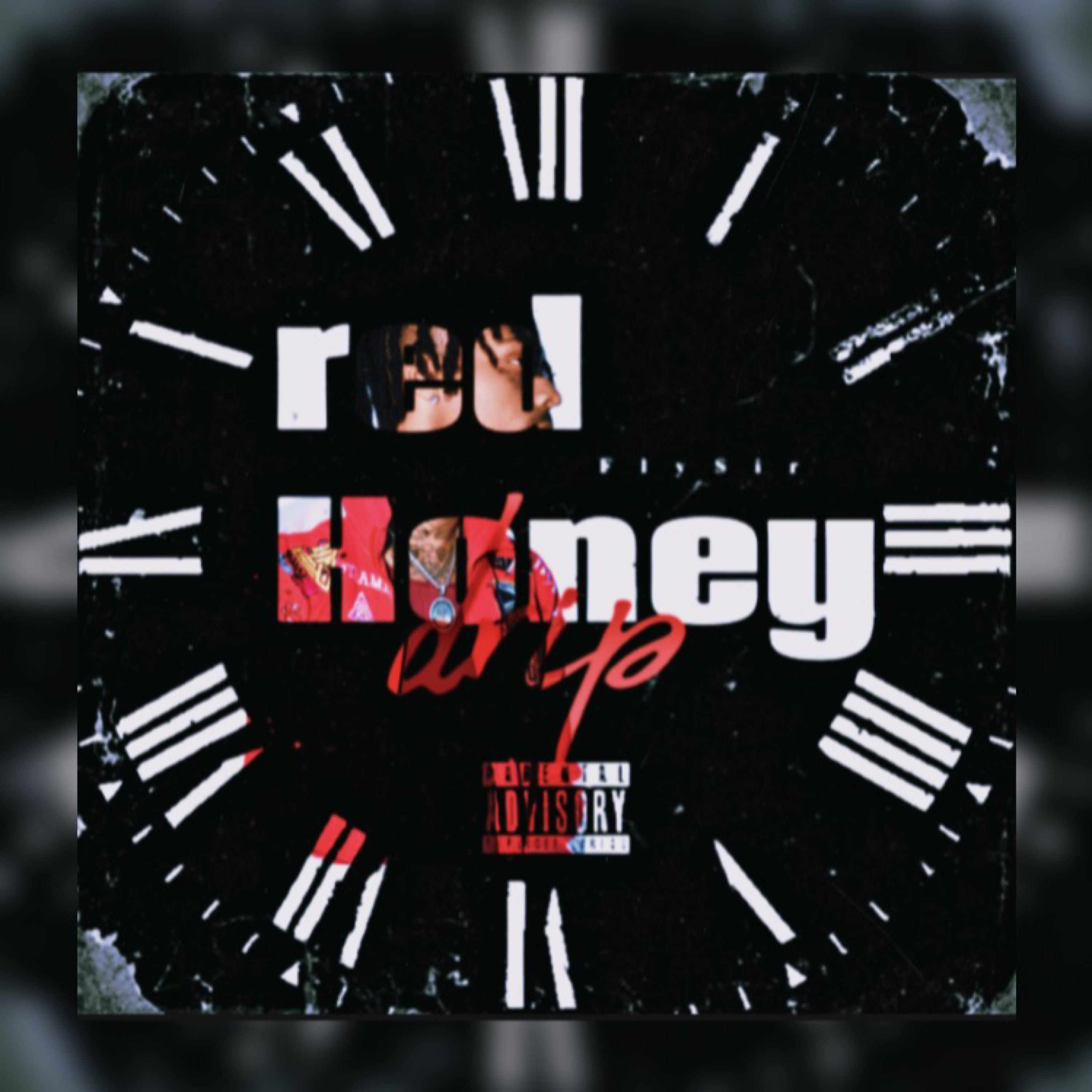 Red Honey Drip artwork