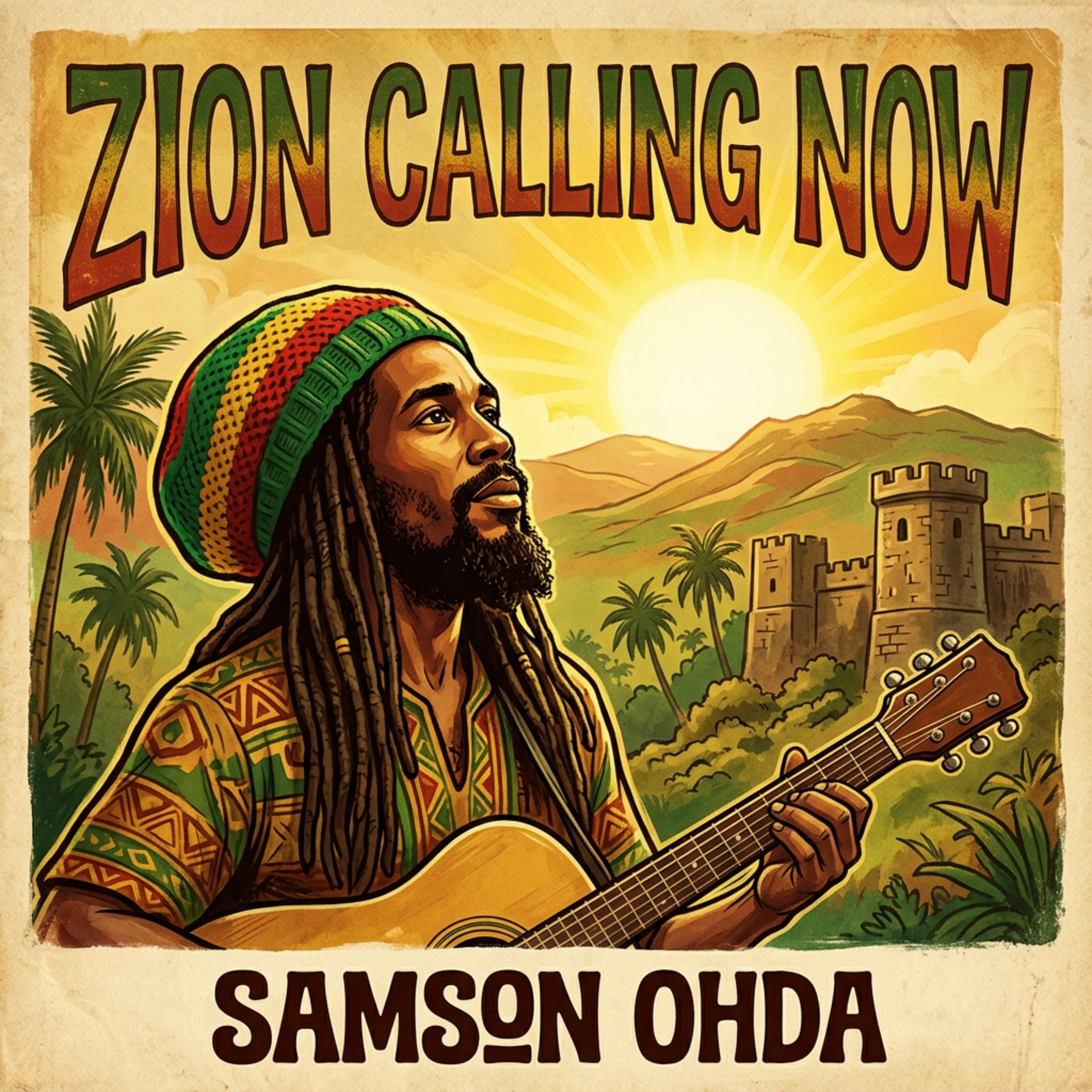 Zion Calling Now by Samson Ohda  cover art
