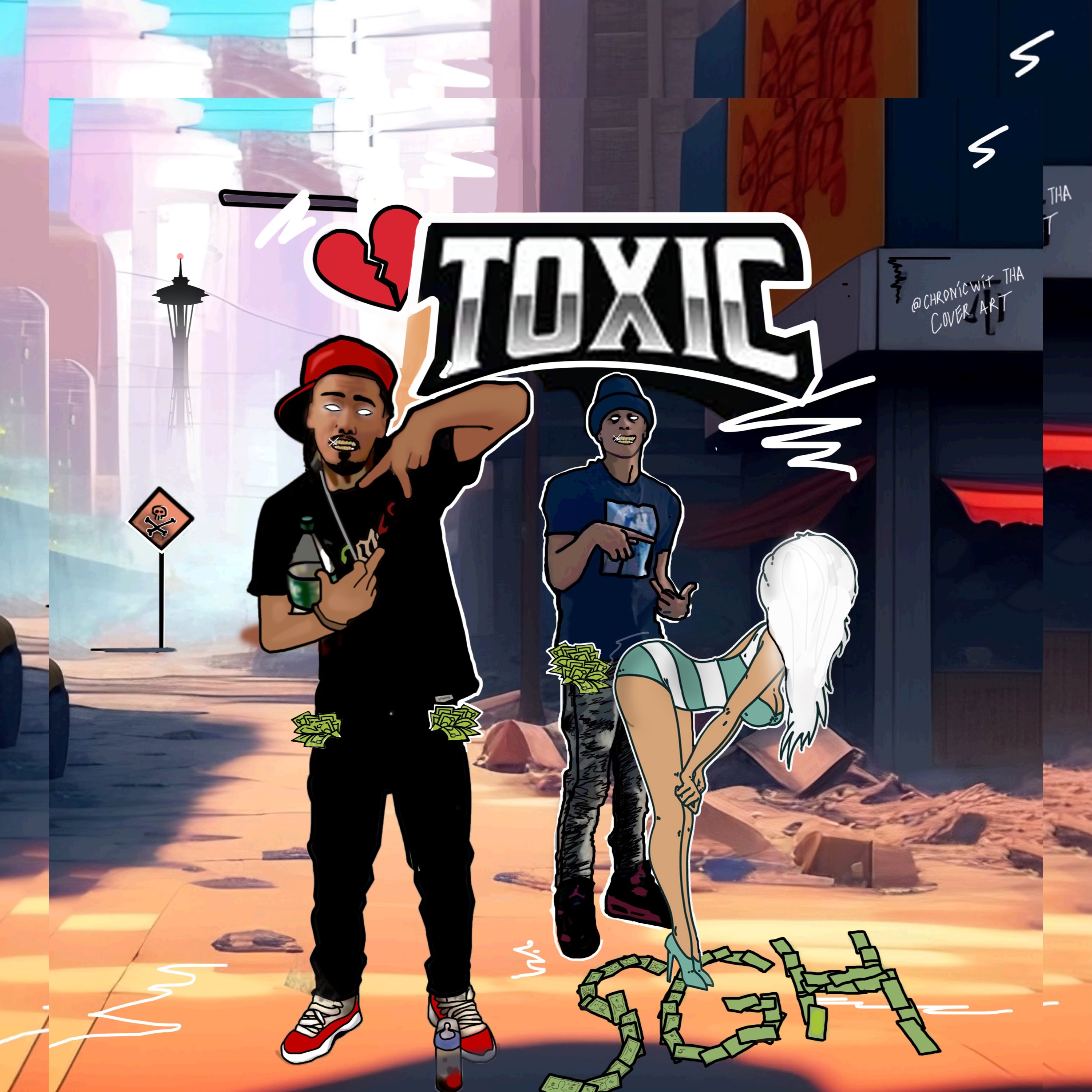 Toxic artwork