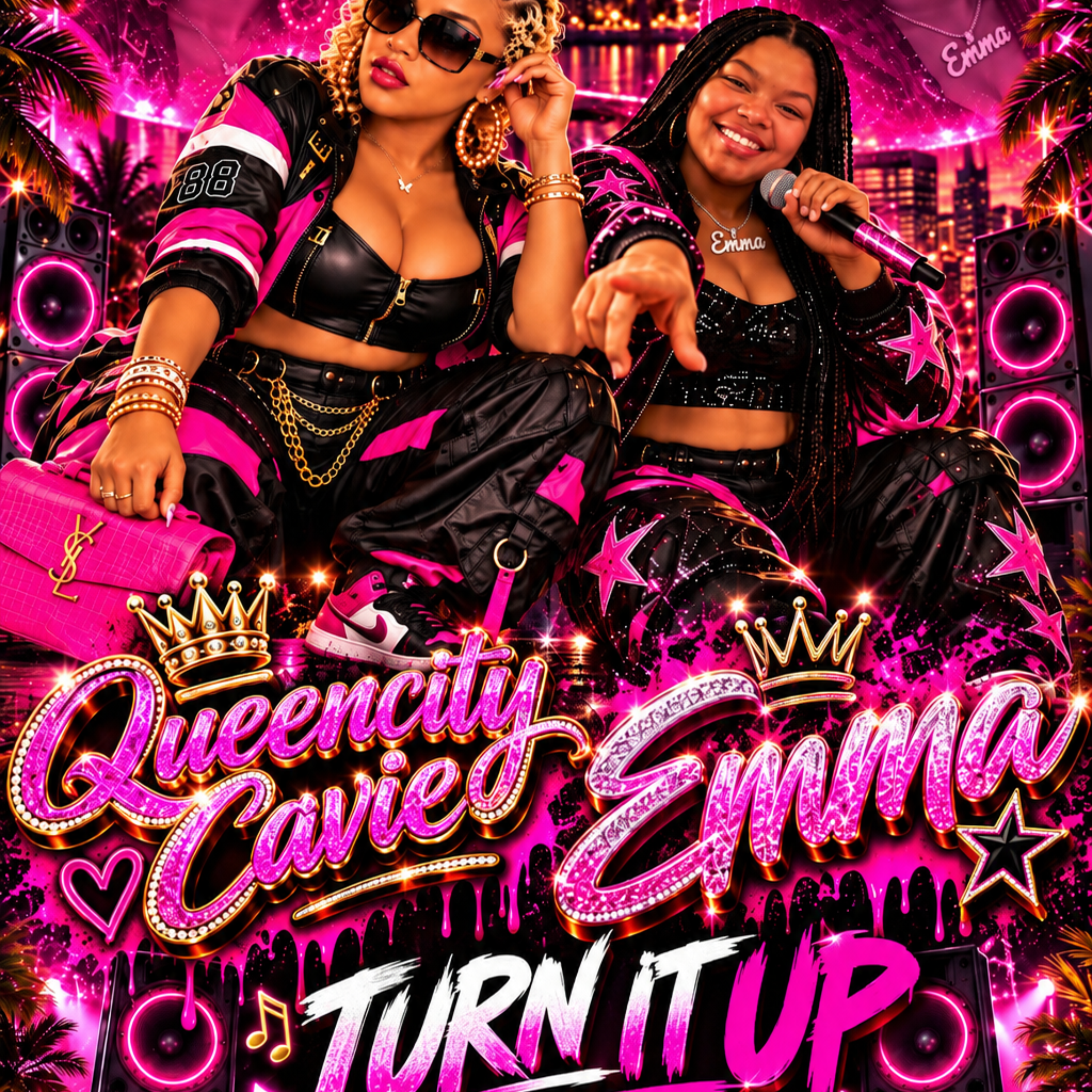Emma, Turn It Up by QueenCity Cavie cover art