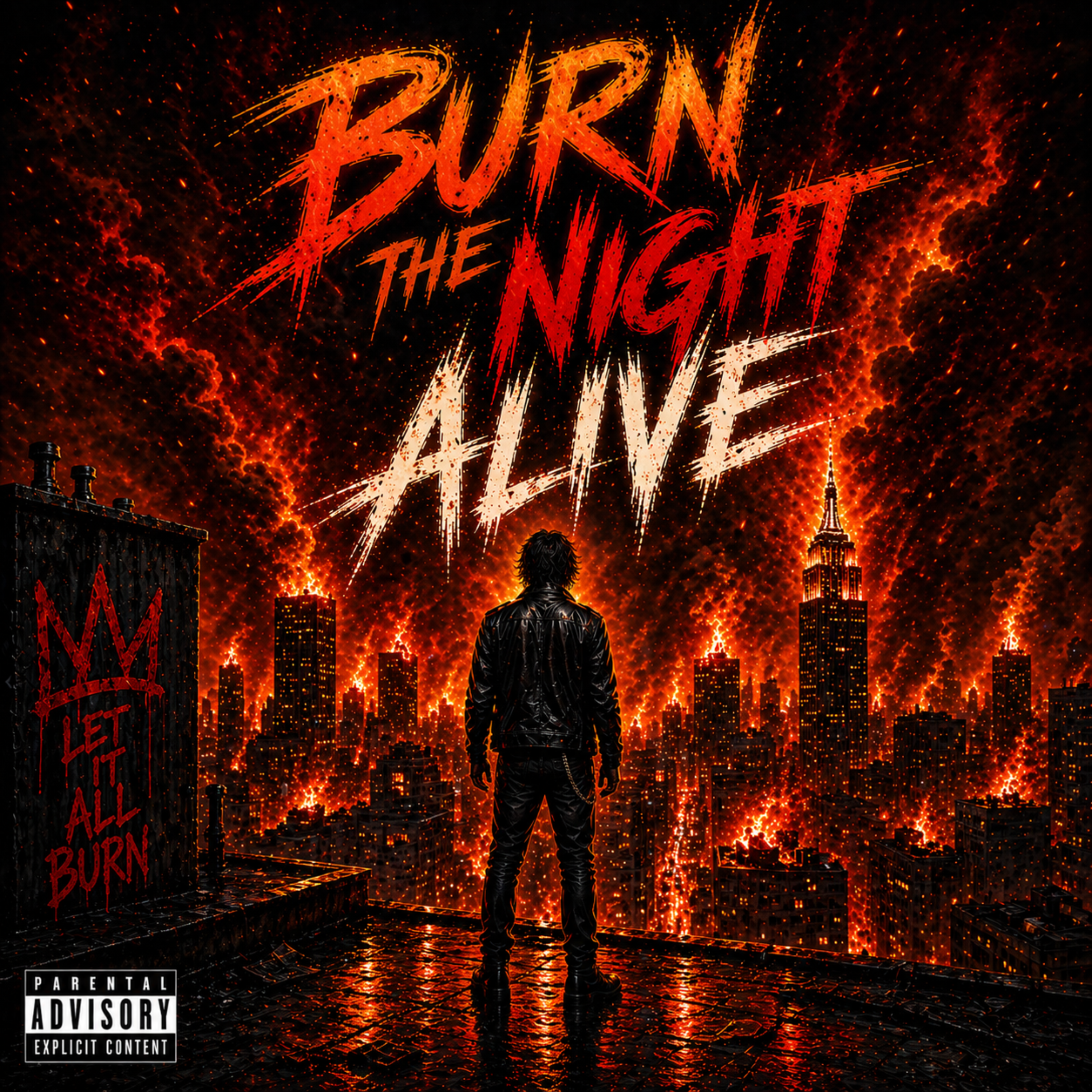 BURN THE NIGHT ALIVE artwork