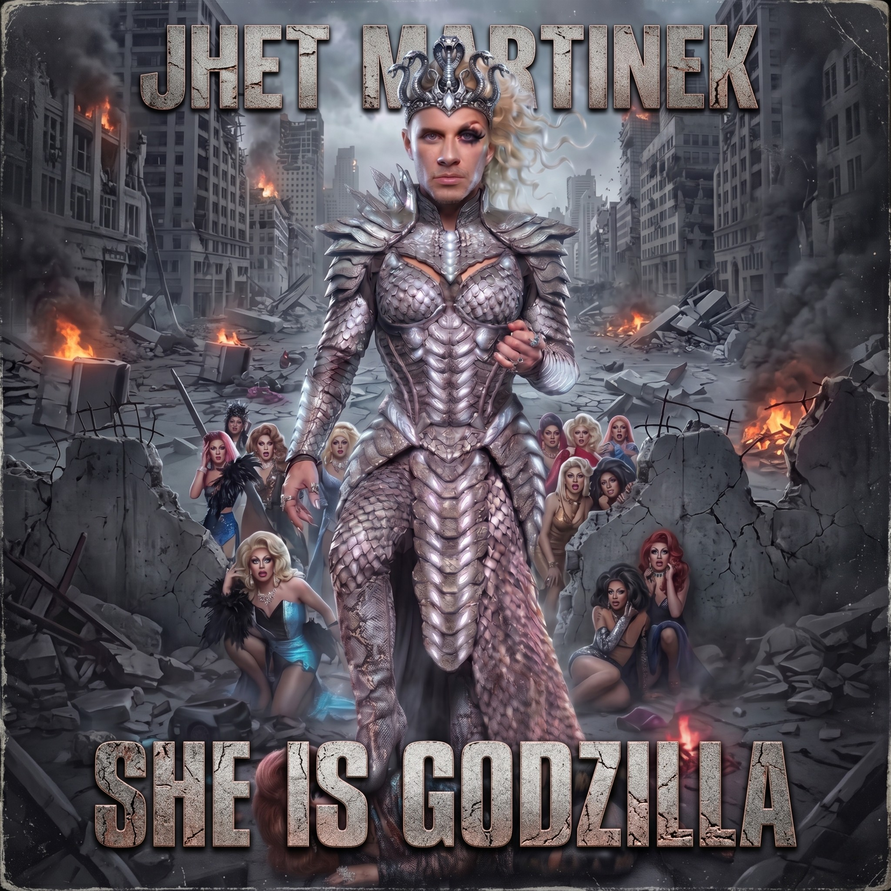 She is Godzilla artwork