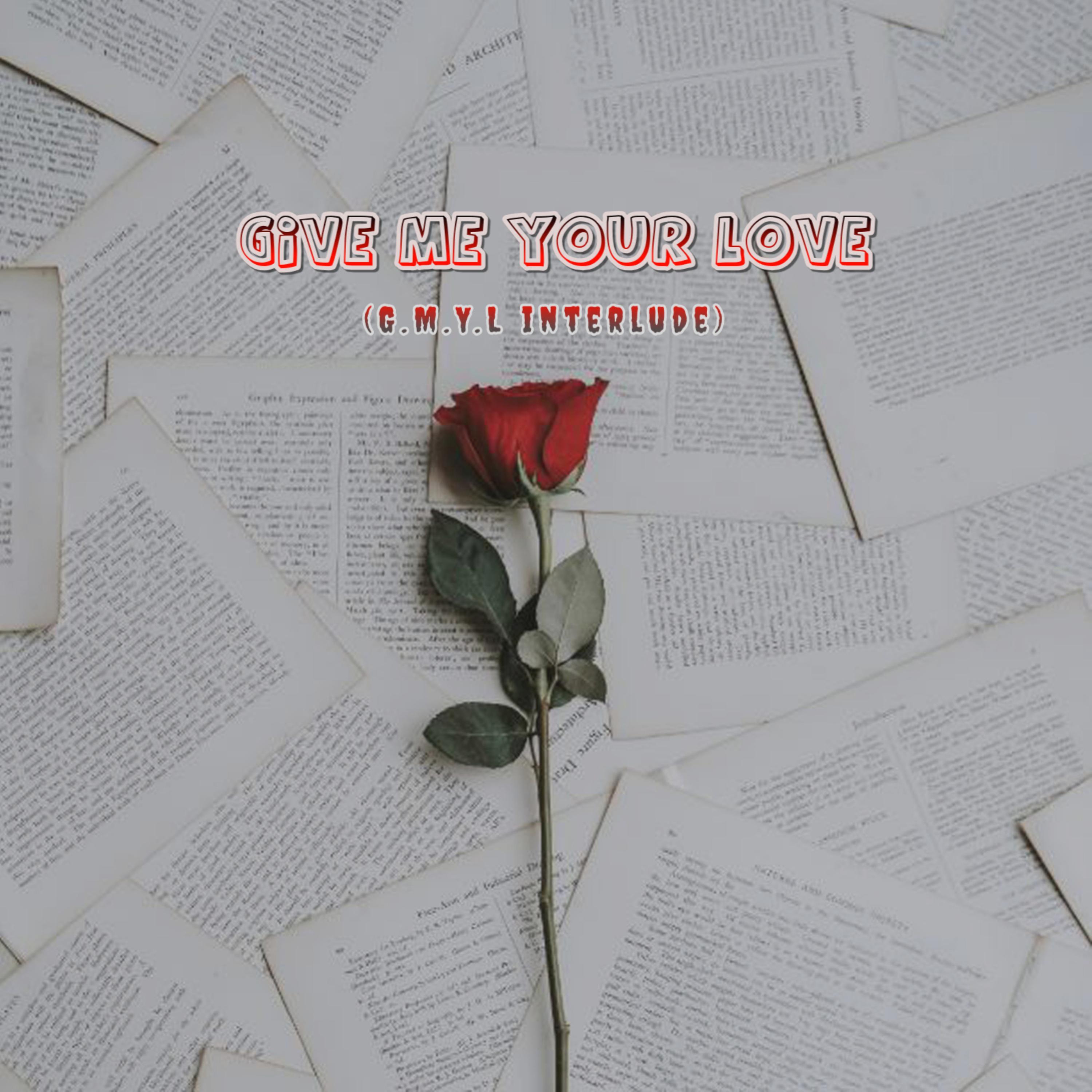 Give Me Your Love (G.M.Y.L Interlude) artwork