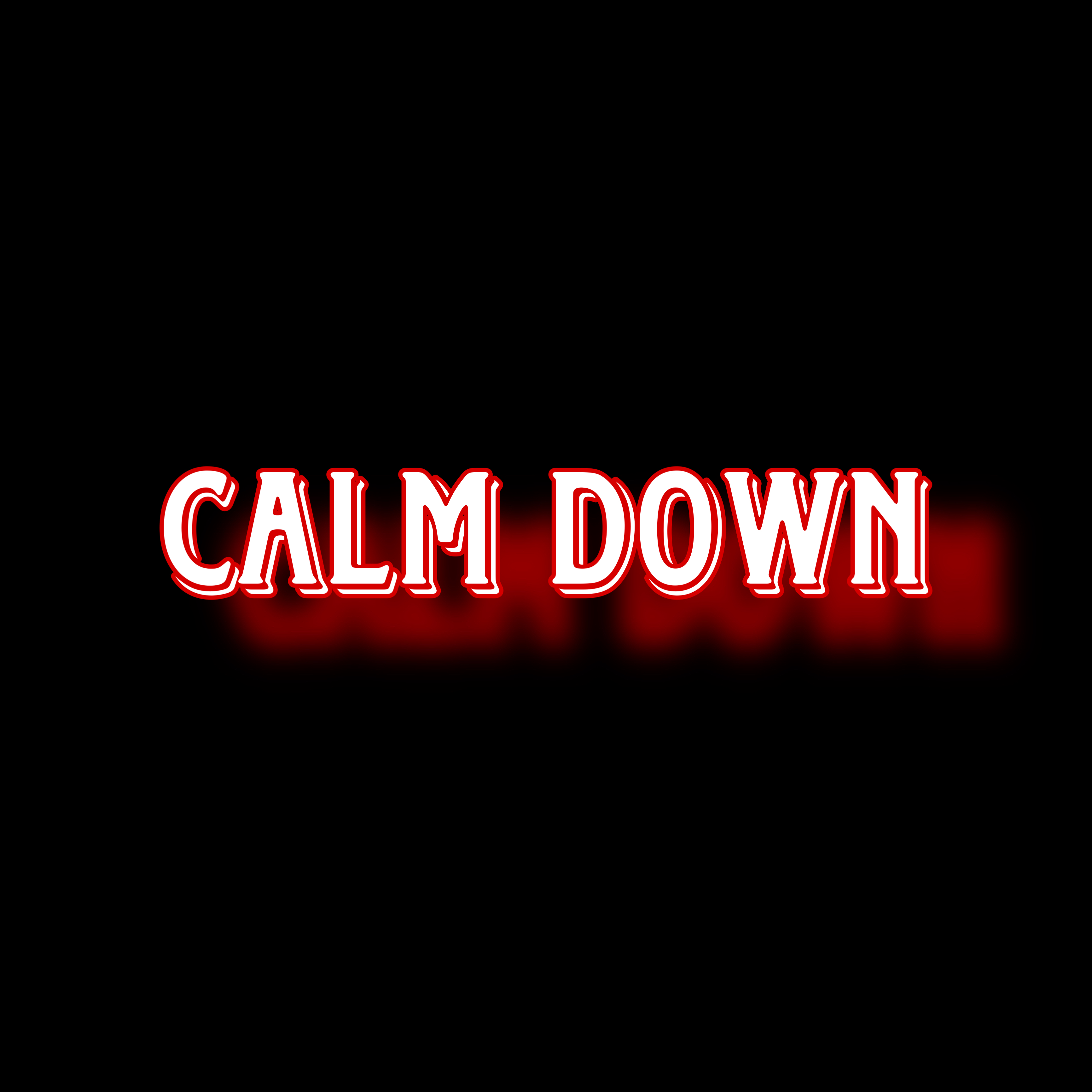 Calm Down artwork