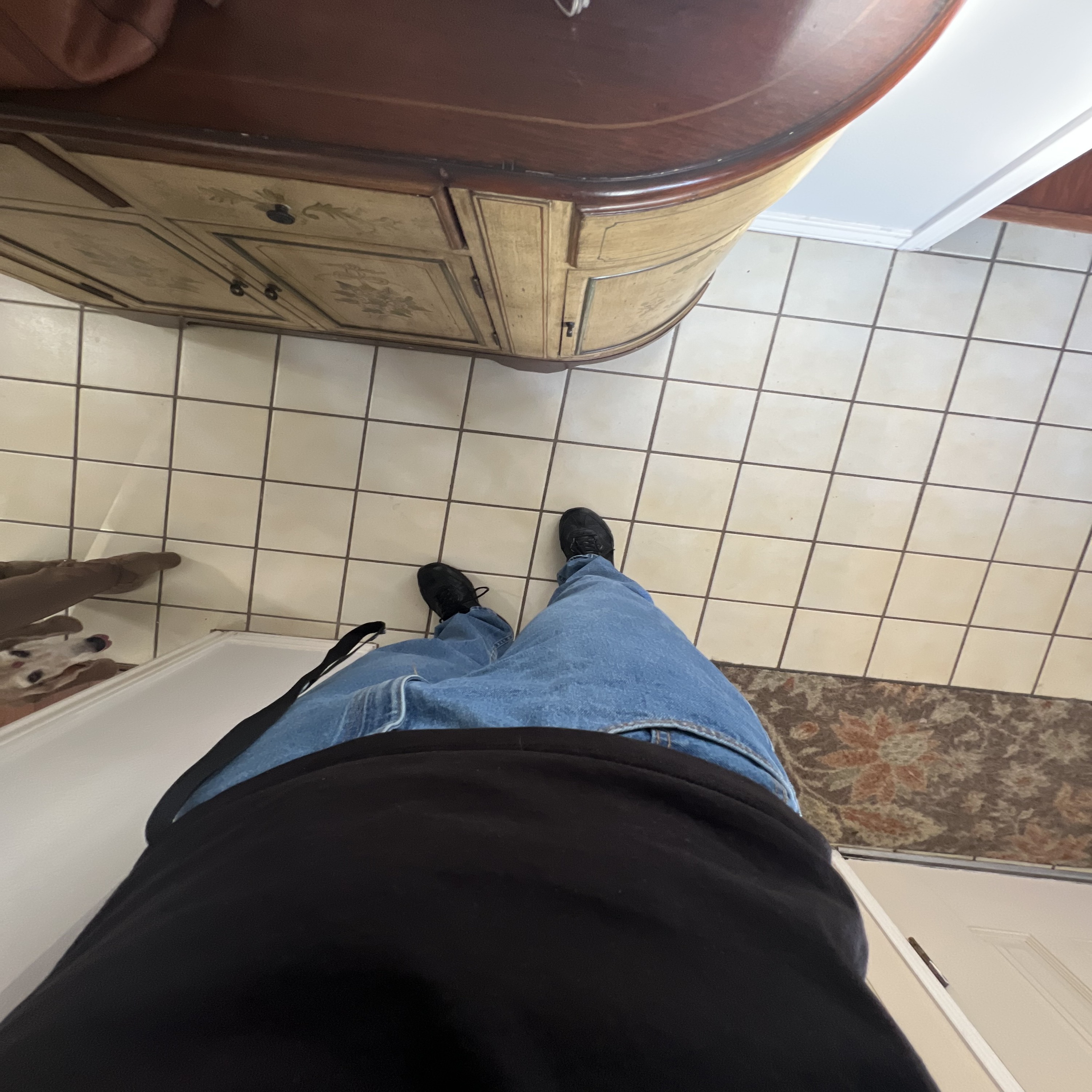 she making a mess! artwork