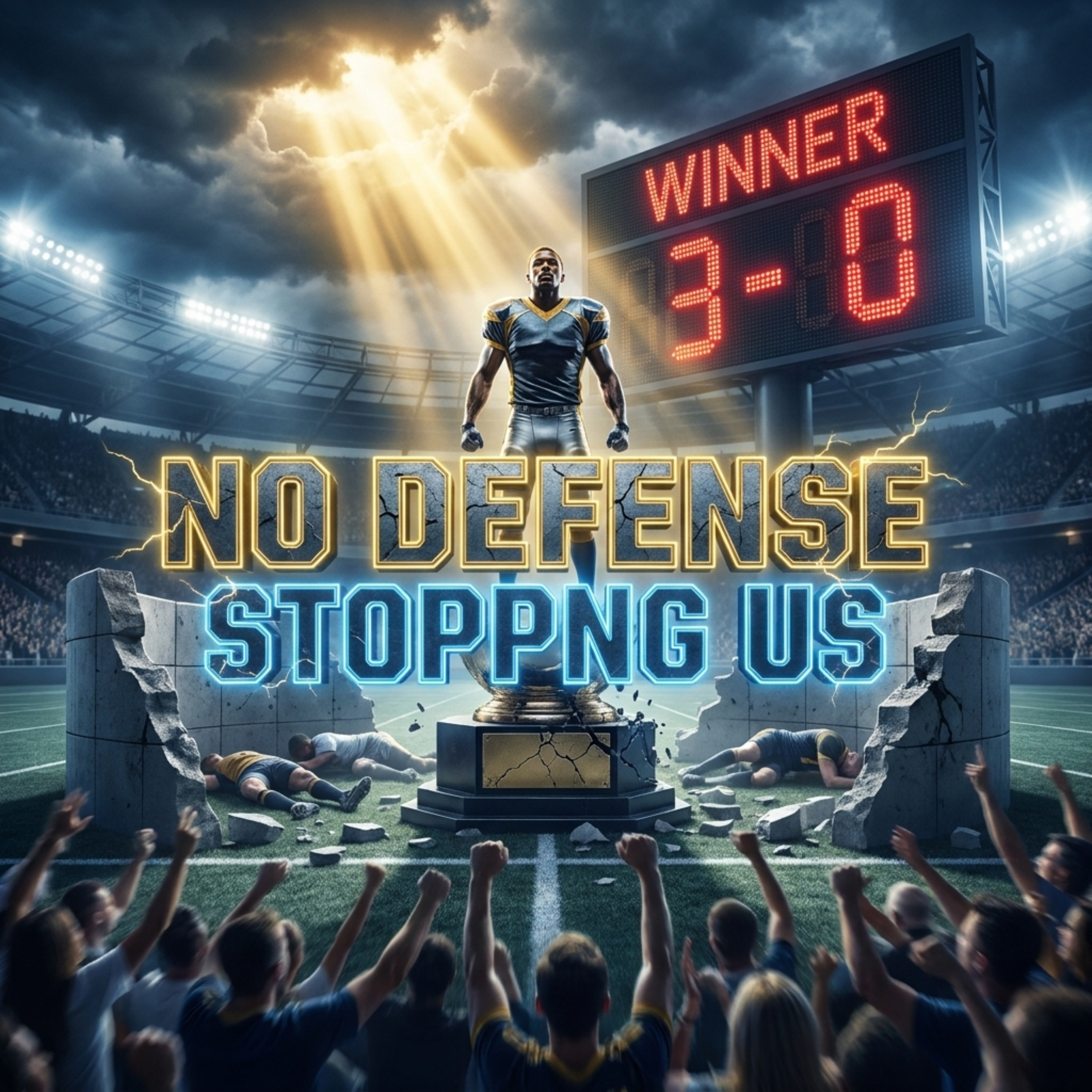 No Defense Stopping Us artwork