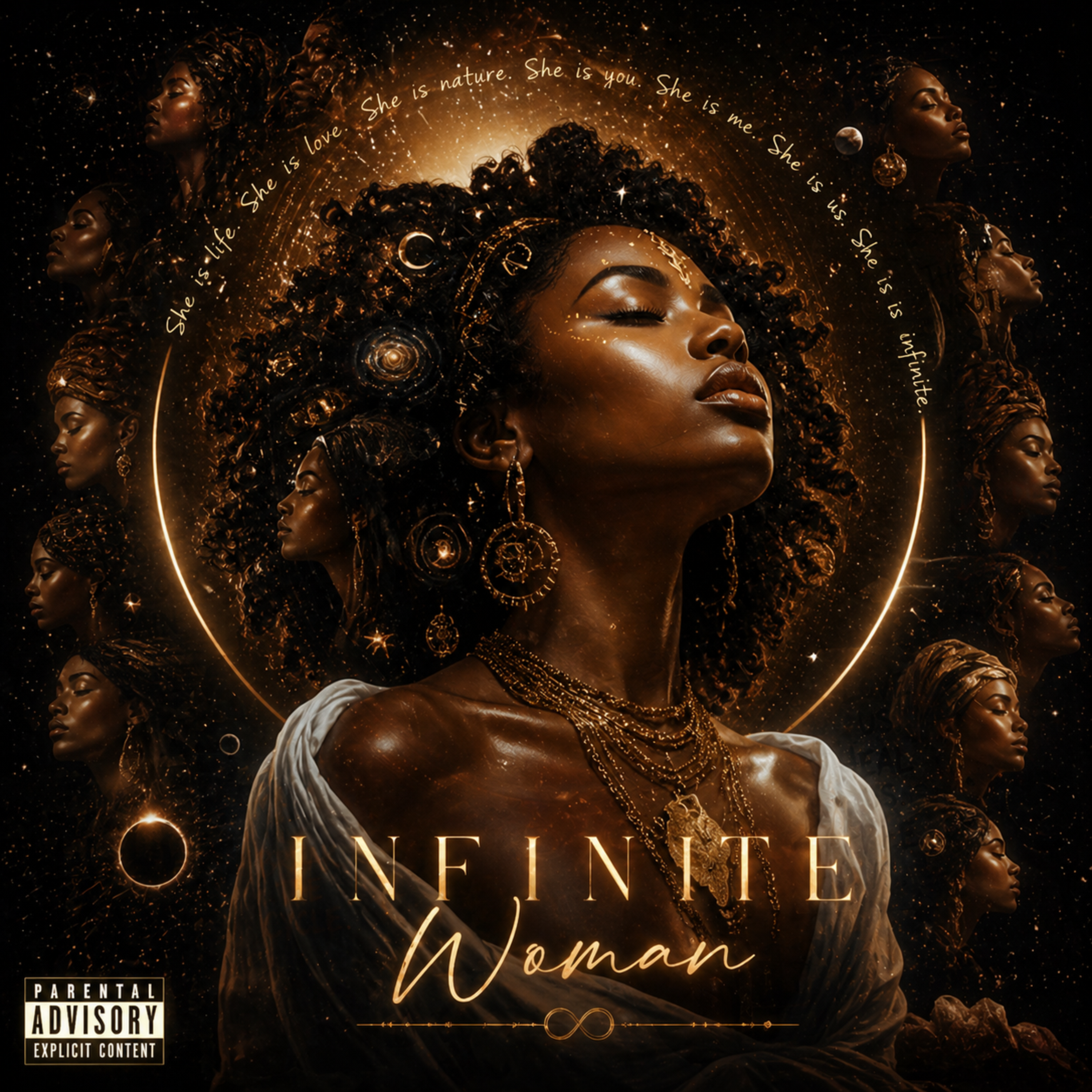 Infinite Woman. ID_MEAFRICA artwork