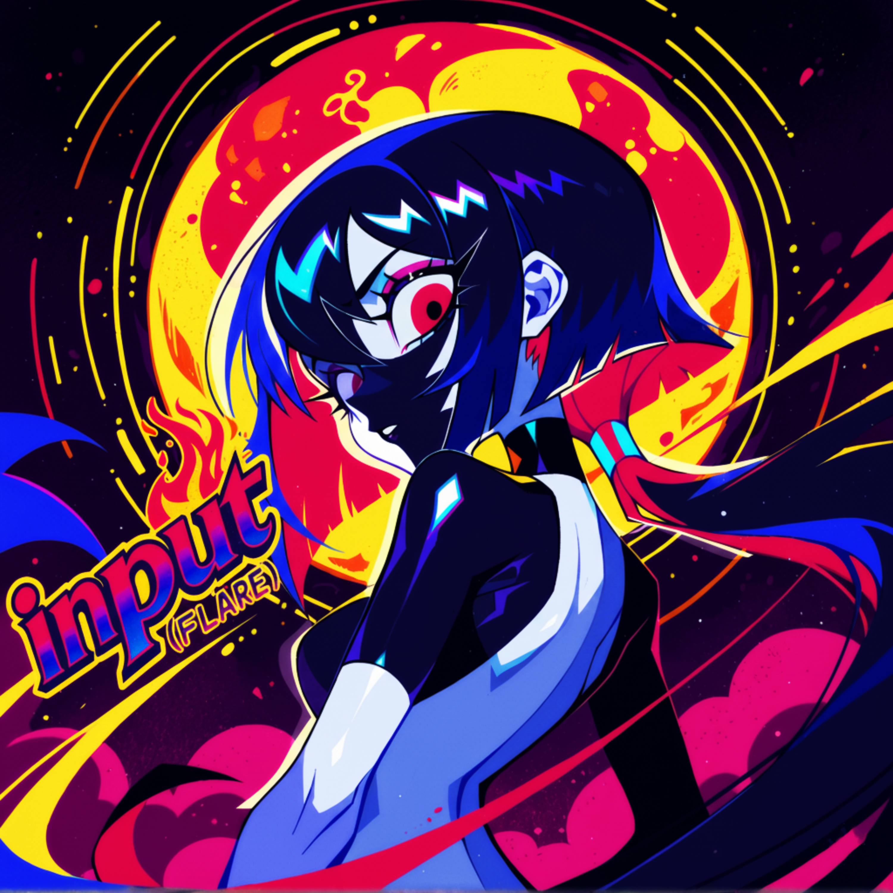 input(Flare) artwork