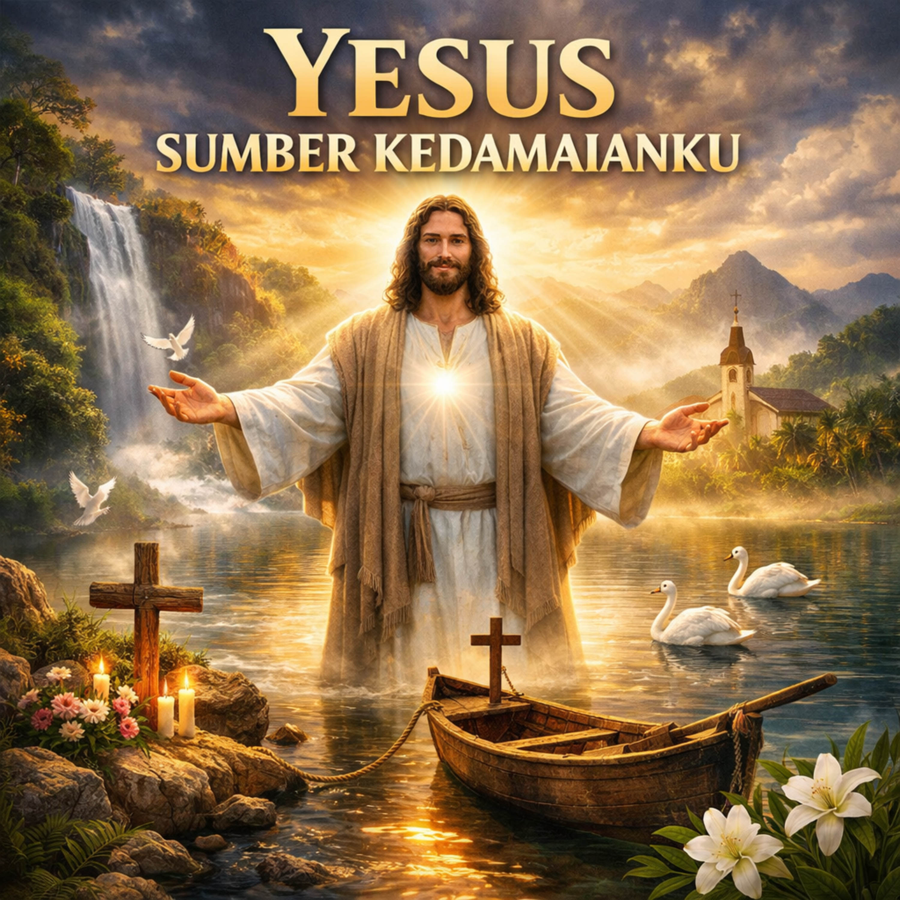 Yesus Sumber Kedamaianku artwork