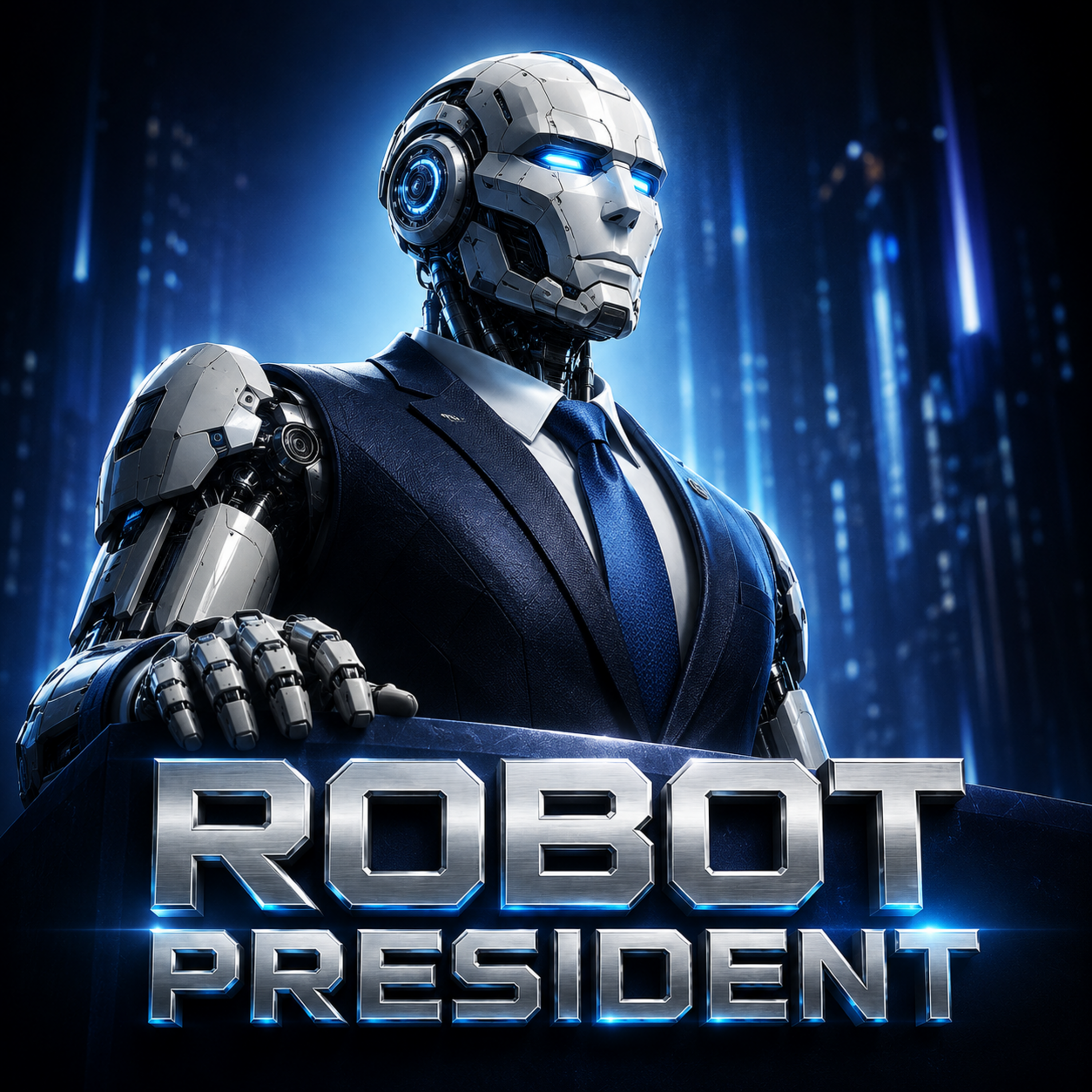 Robot President by Roshan Wishwajith cover art