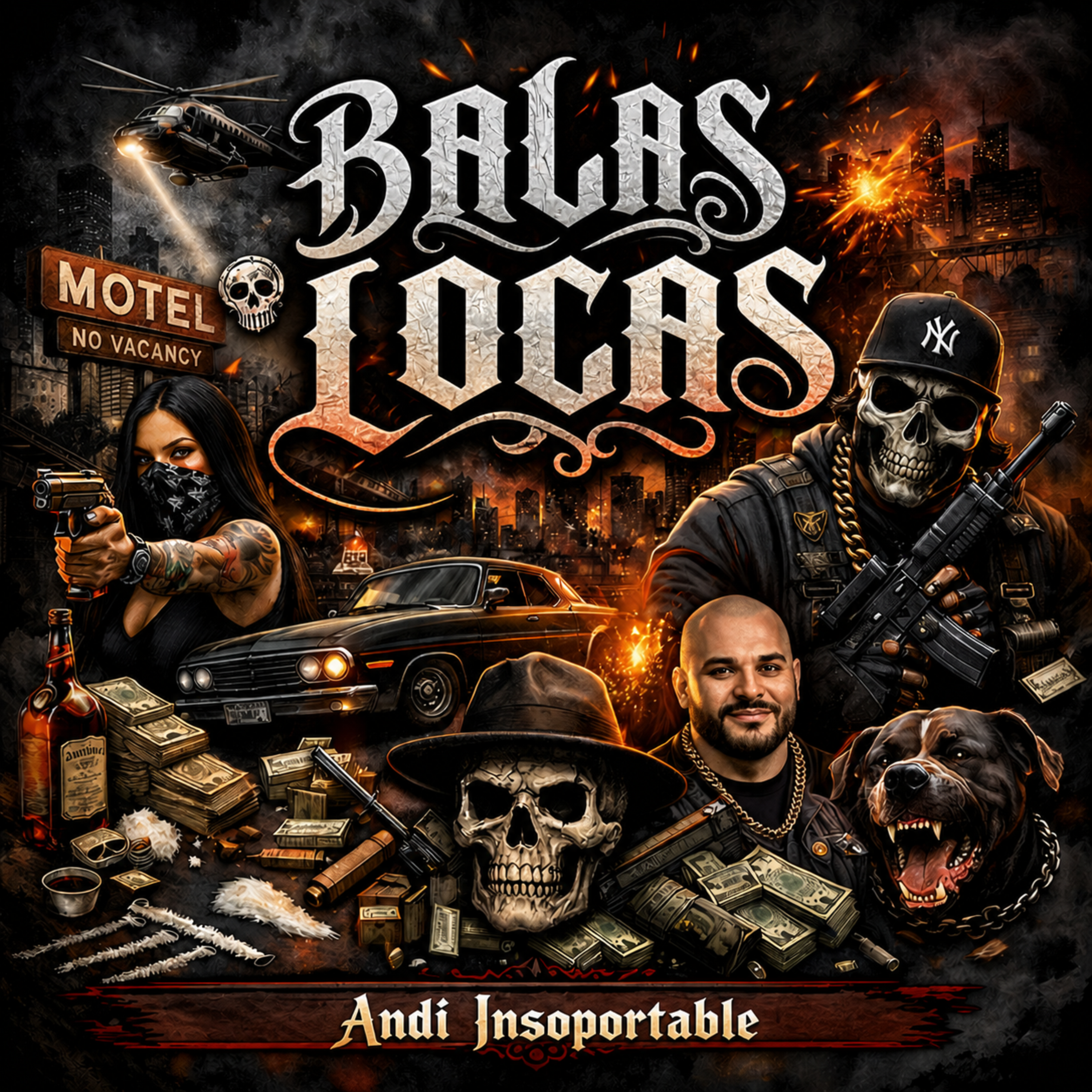 Balas Locas by Ricardo Matos Rodriguez cover art