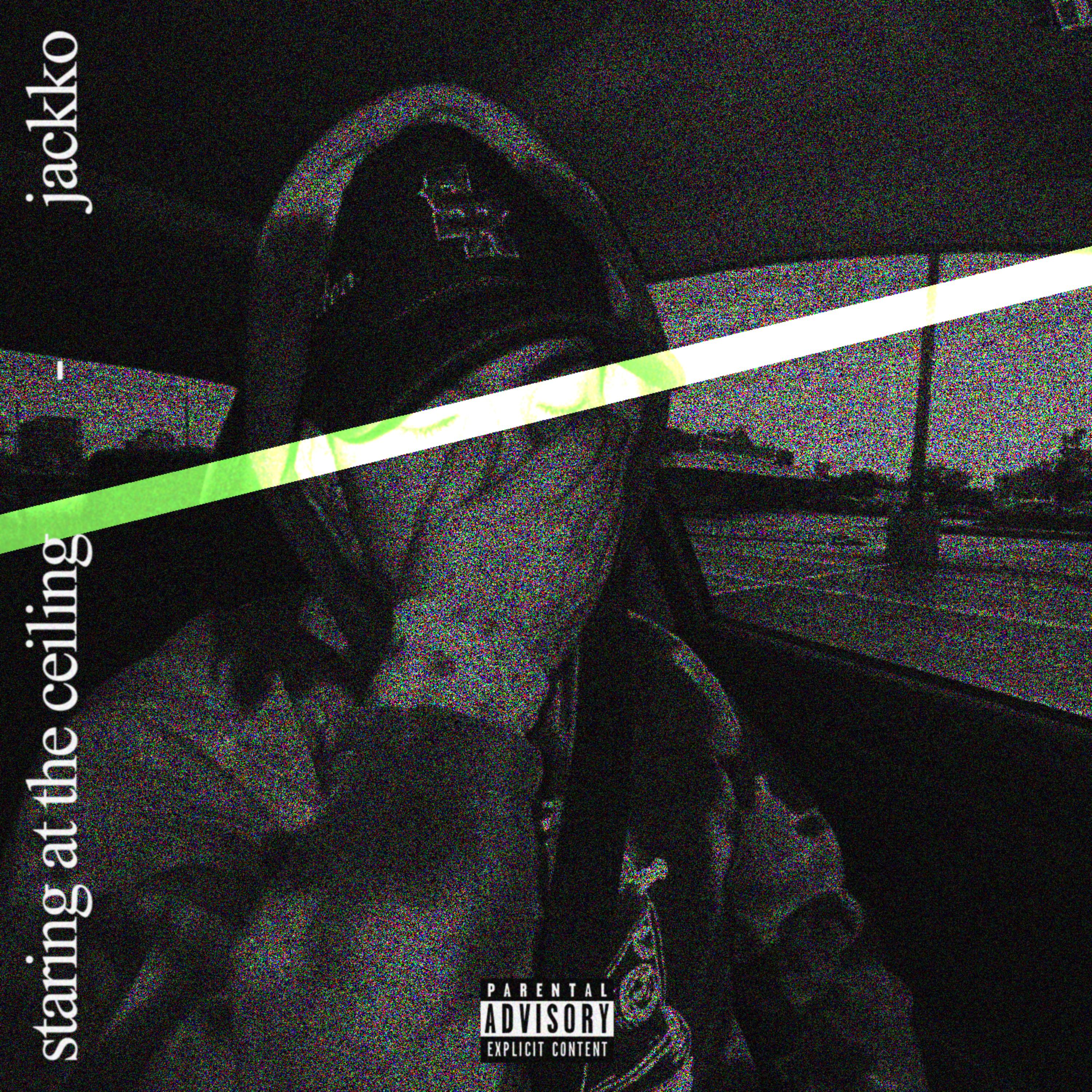 staring at the ceiling artwork