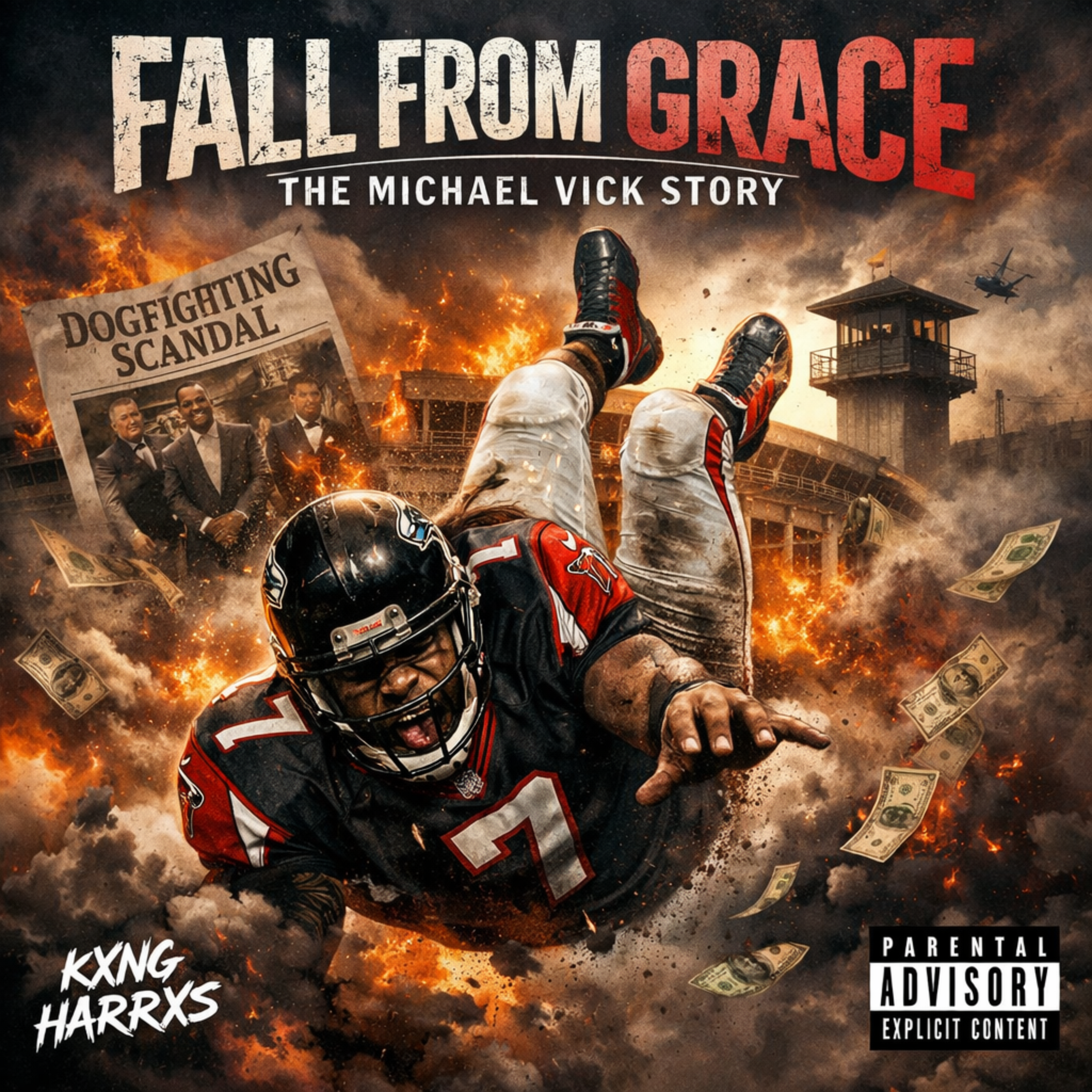 Fall From Grace The Micheal Vick Story artwork