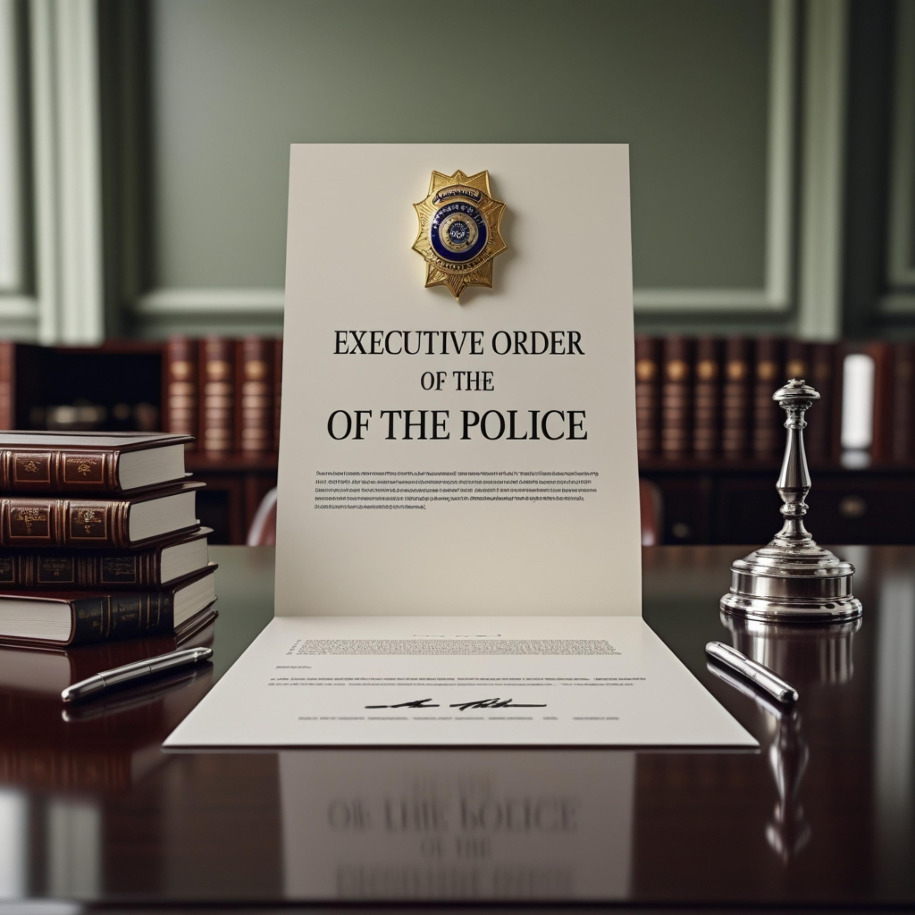 Executive order of the Police (piano) artwork