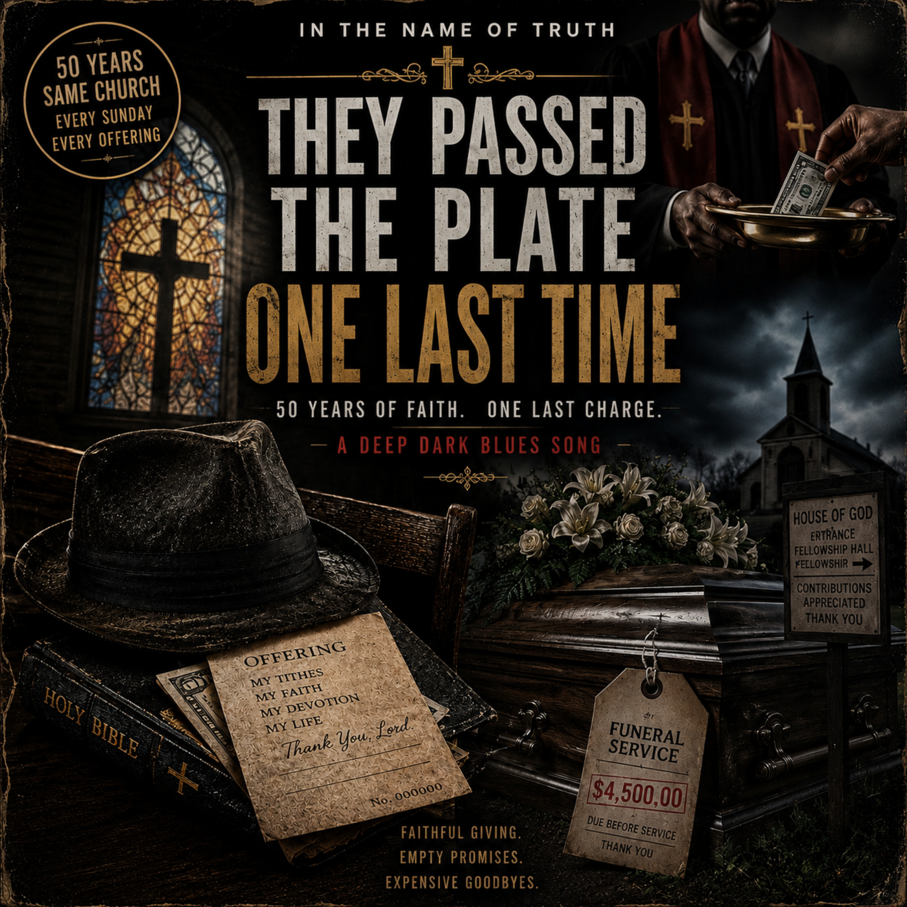 They Passed The Plate, One Last Time by Gospel & Blues Meets Country cover art