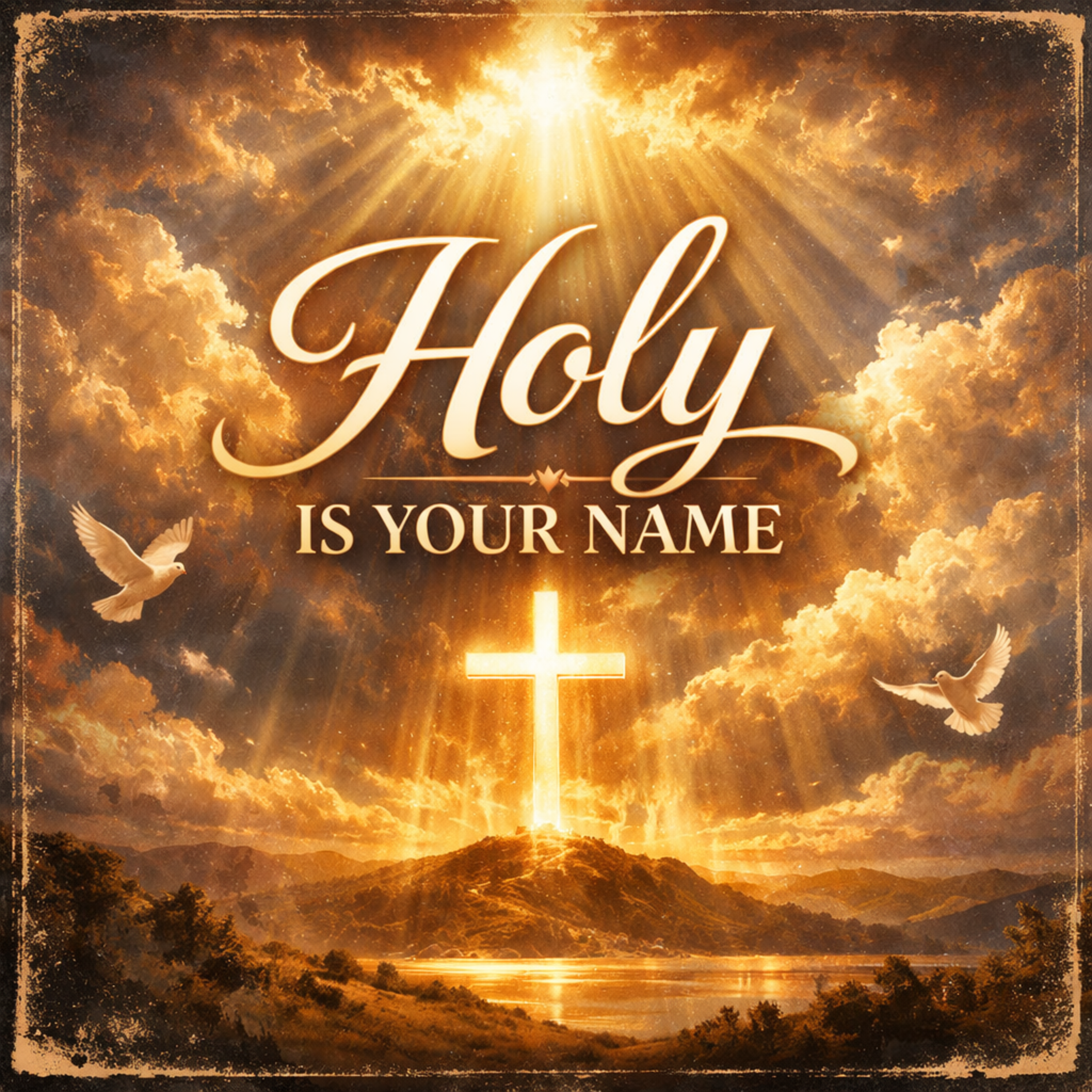 Holy is your name by Mark Francis Posey cover art