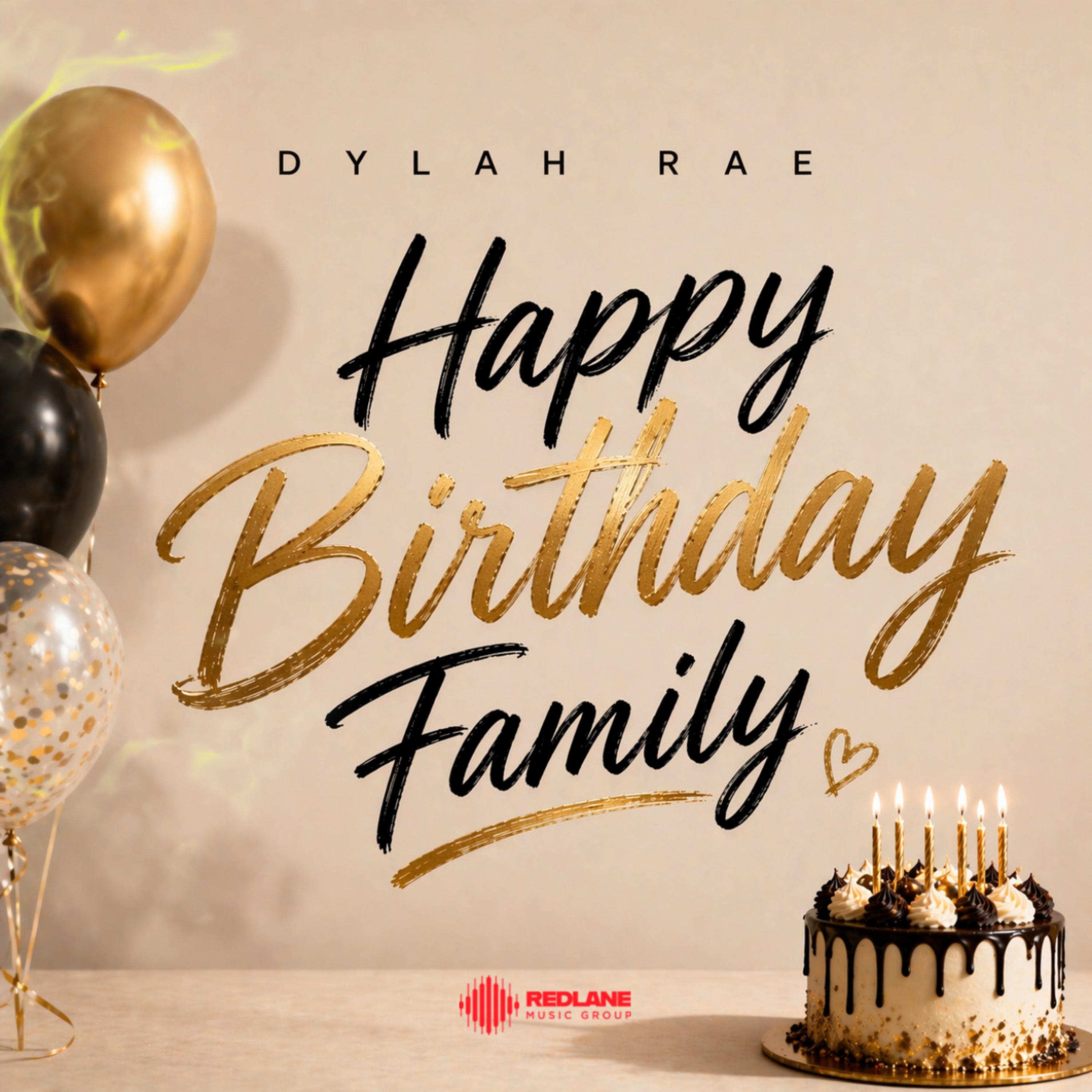 Happy Birthday Family artwork