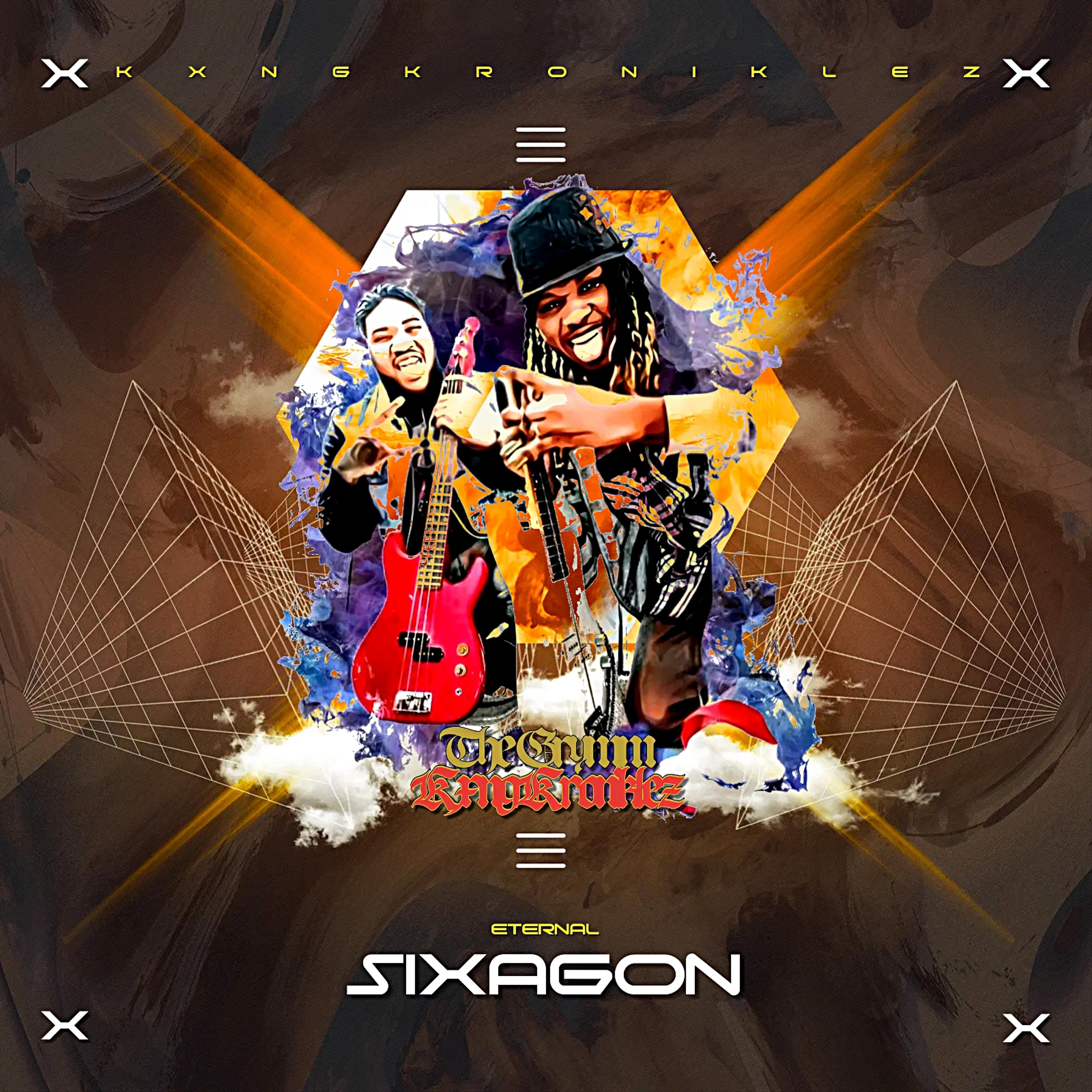 The Grymm Kxng Kroniklez: Eternal Sixagon artwork