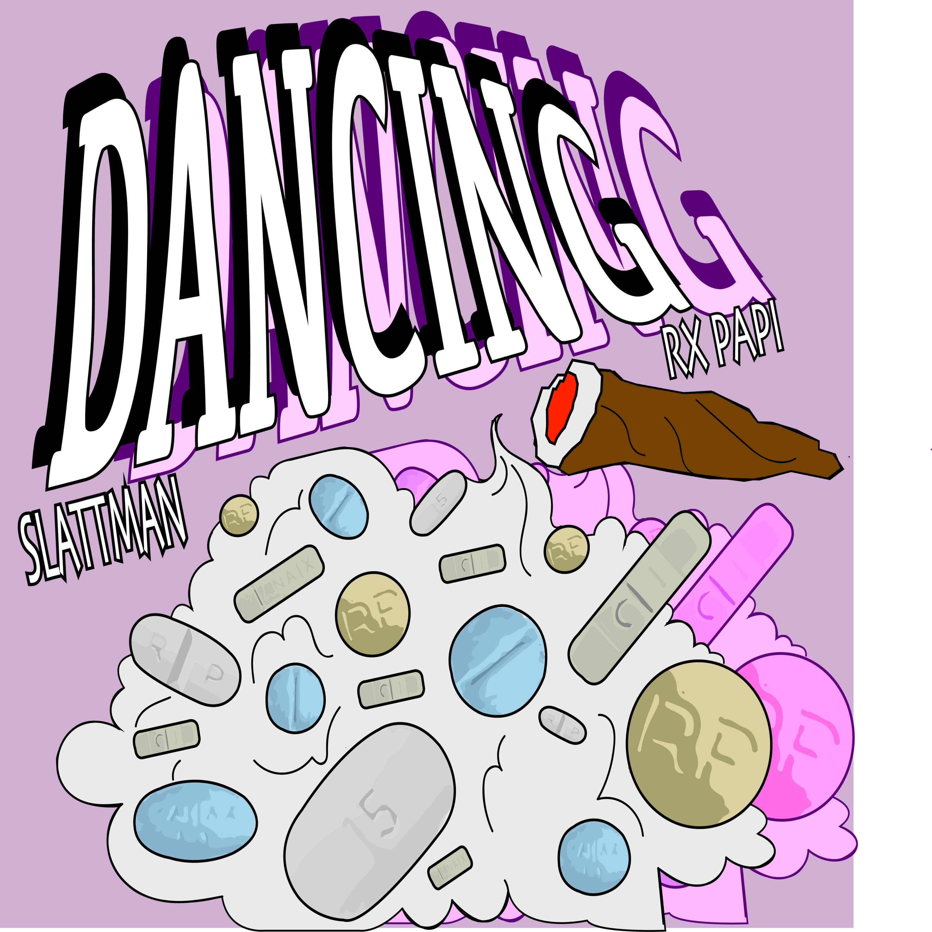 Dancing artwork