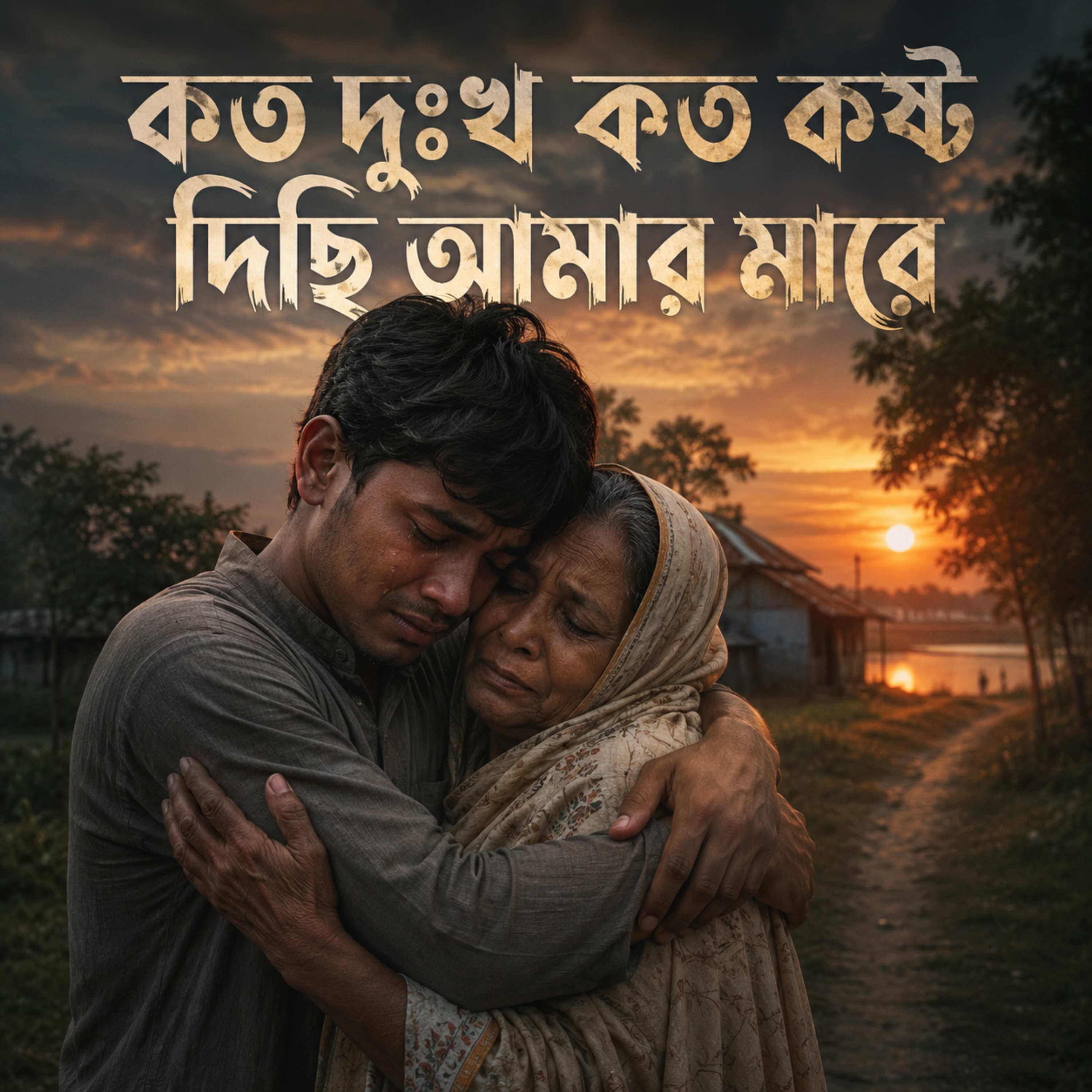 কত দুঃখ কত কষ্ট দিছি আমার মারে | Kotu Dukkho Kotu Kostu Dichi Amar Maare by Ananya Sharma cover art